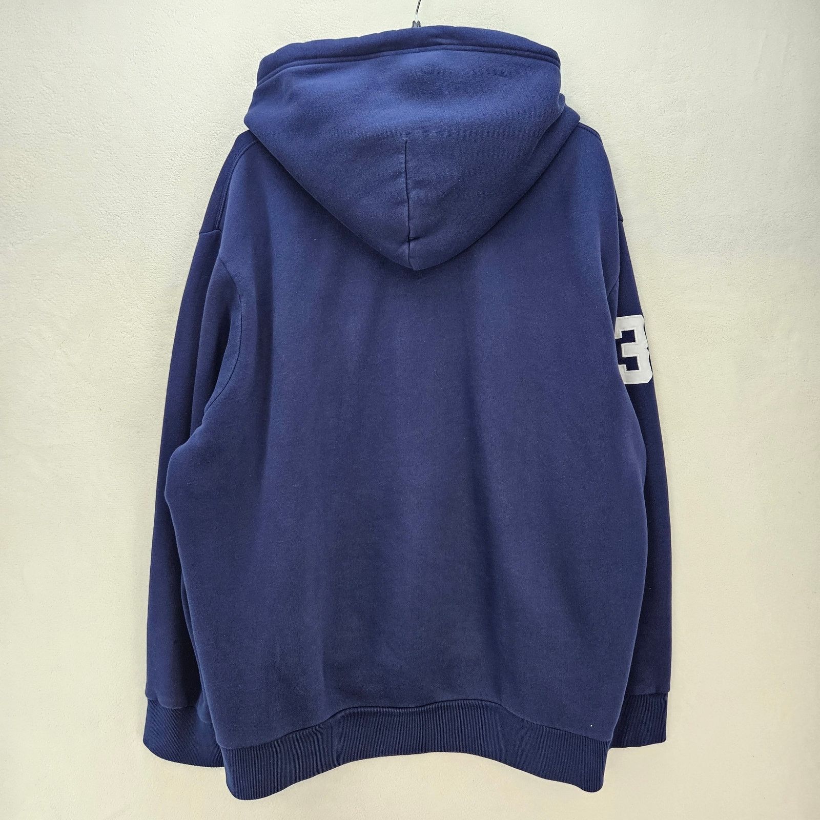 Polo Ralph Lauren POLO RALPH LAUREN MEN'S XXL PONY NAVY CREST HOODY OIL STAIN Size US XXL / EU 58 / 5 - 9 Thumbnail