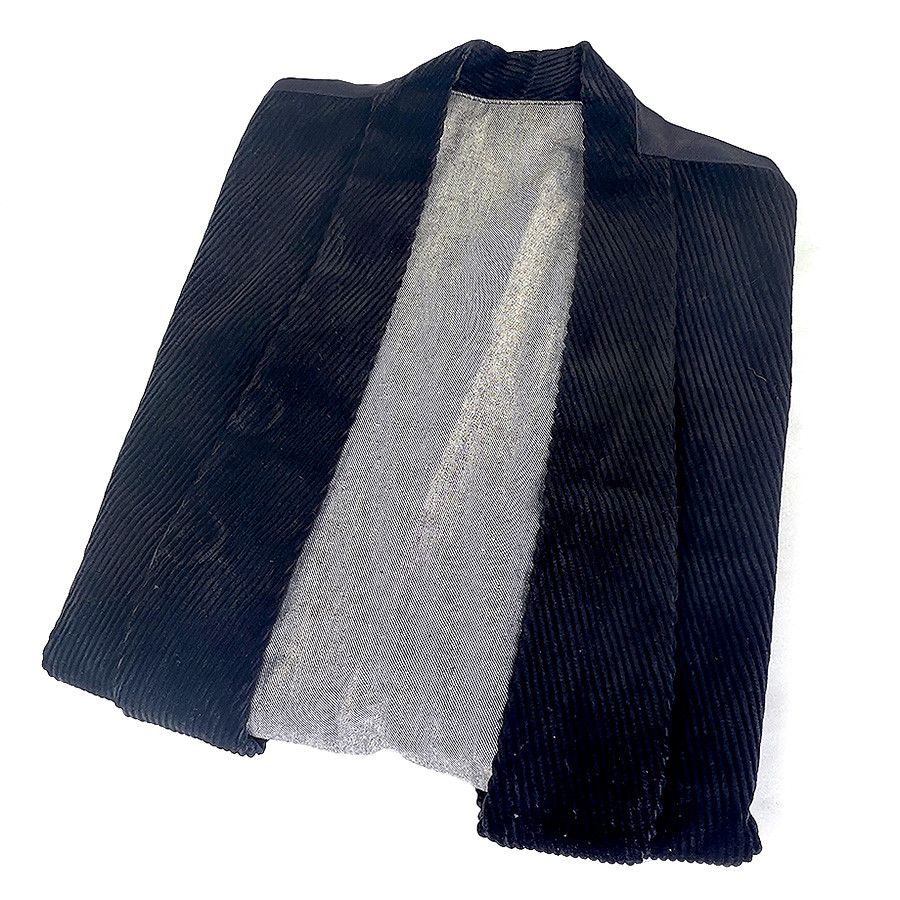 Other Black Double Breasted Corduroy Vintage Vest Size 38R - 1 Thumbnail