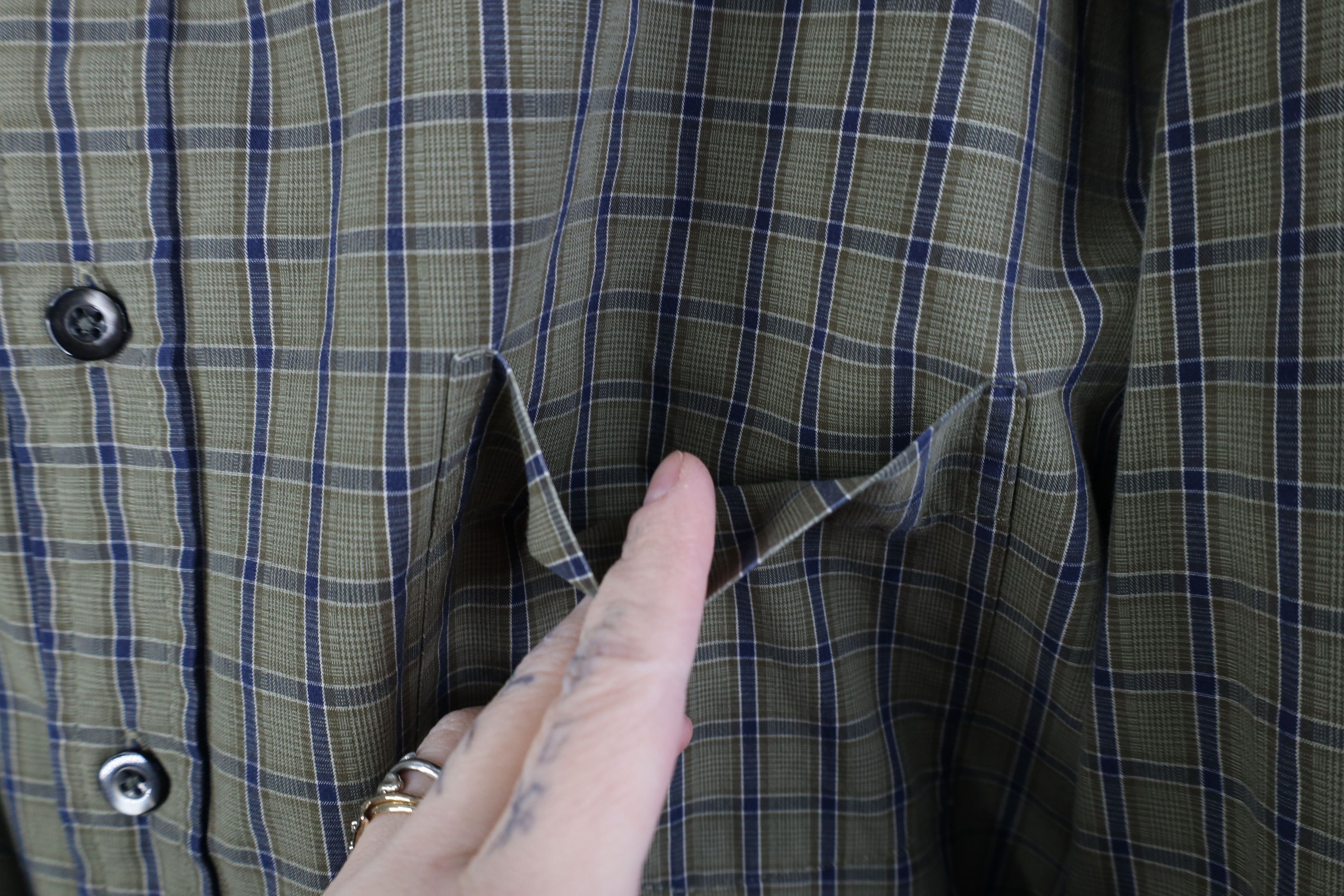 J.Crew Vintage 90s J Crew Collared Button Shirt Green Plaid Cotton Size US XL / EU 56 / 4 - 9 Thumbnail