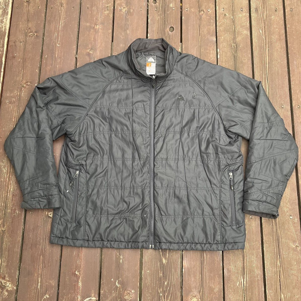 Nike VTG Y2K Nike ACG 2-Layer Thermal Soft Shell Puffer Jacket | Grailed