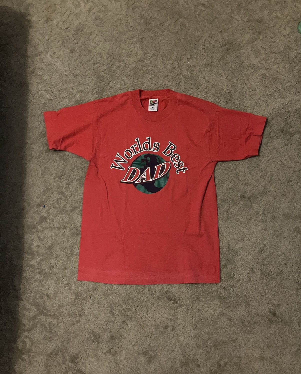 Fruit Of The Loom × Hanes × Vintage 90’s Vintage Worlds Best Dad Size US L / EU 52-54 / 3 - 1 Thumbnail