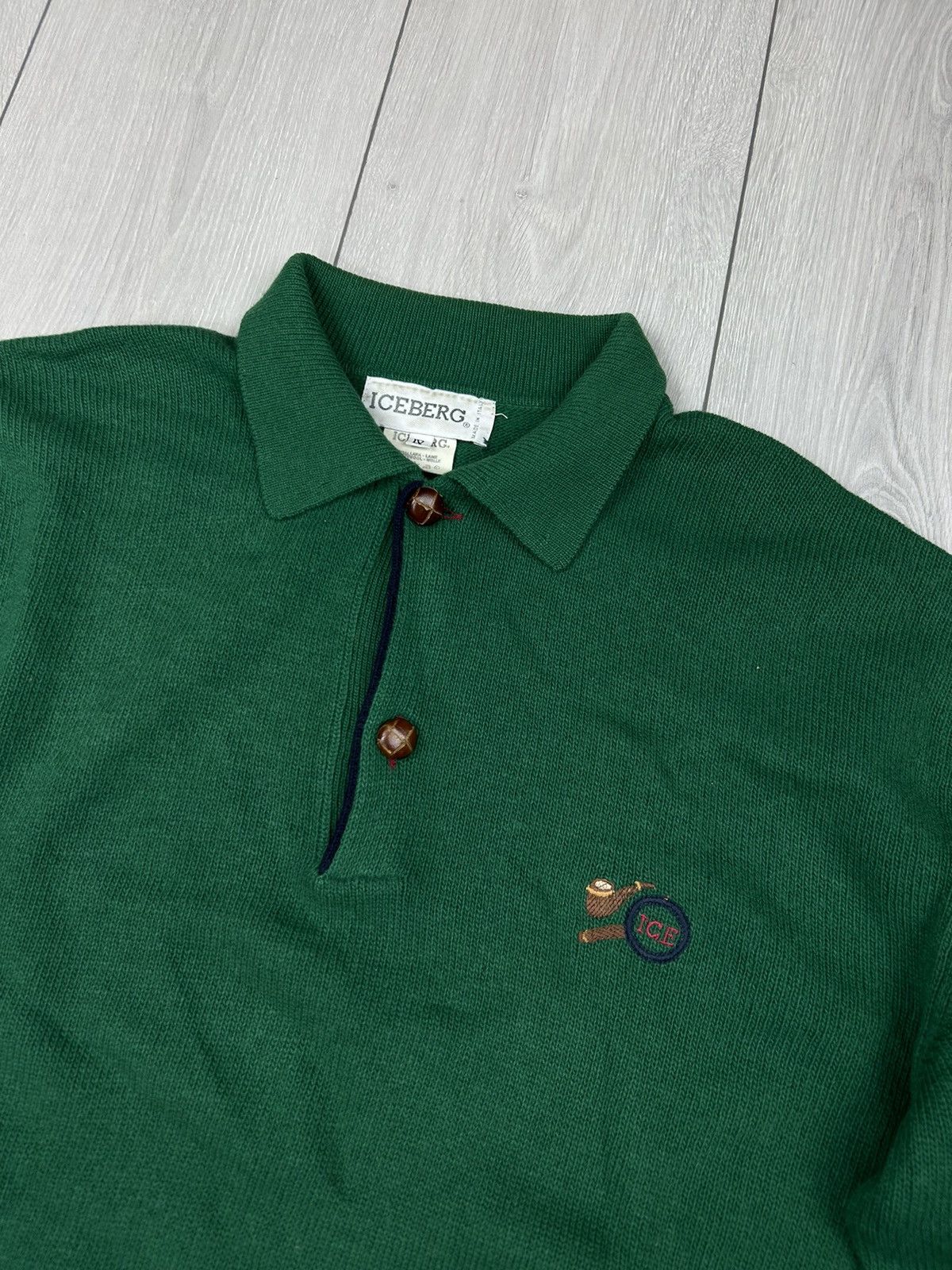 Iceberg × Vintage Iceberg Vintage Wool Sweater size XL Size US XL / EU 56 / 4 - 4 Thumbnail