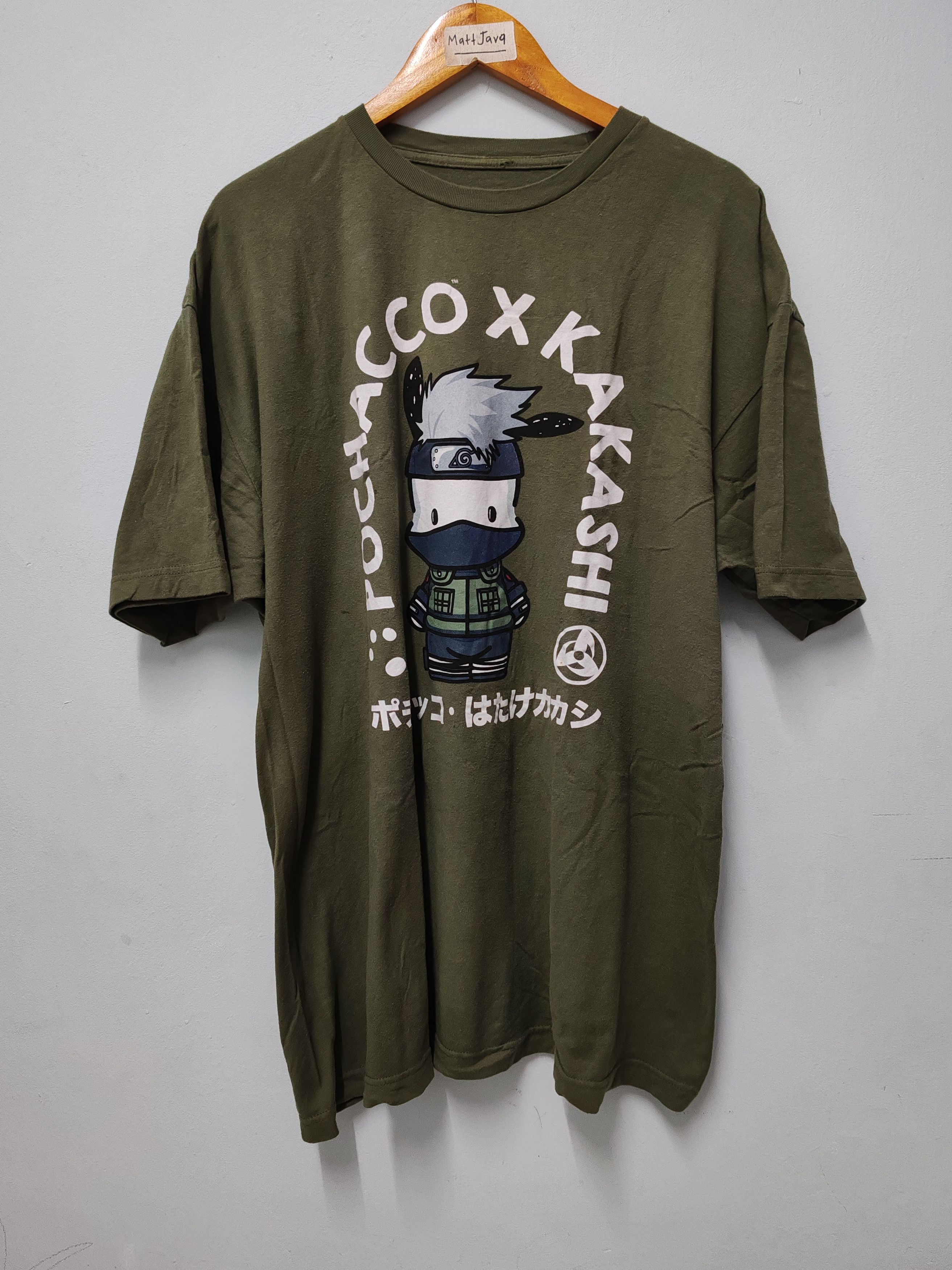 Anime Hello Kitty x Naruto Japan Anime Tee Akira Evangelion Size US XXL / EU 58 / 5 - 2 Thumbnail