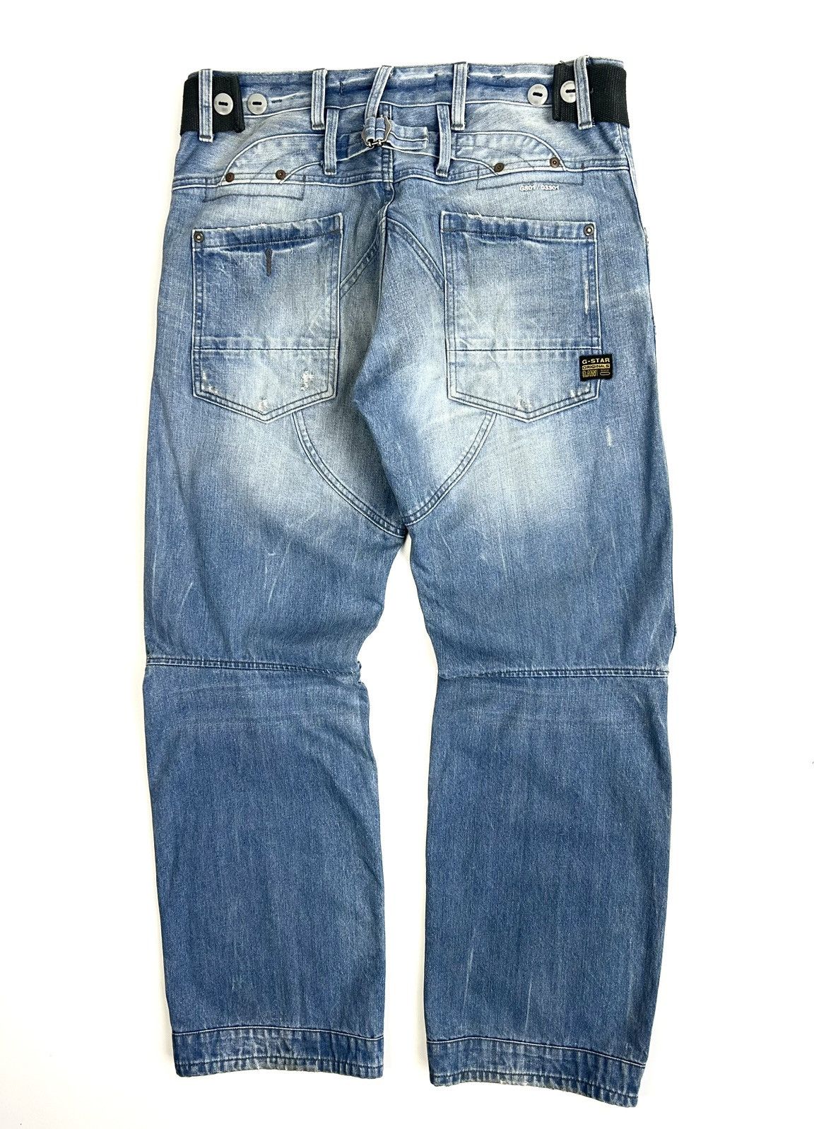 G-Star G-star raw Cargo Denim Pants Blue Japanese Jeans Vintage Y2K Size US 34 / EU 50 - 1 Thumbnail