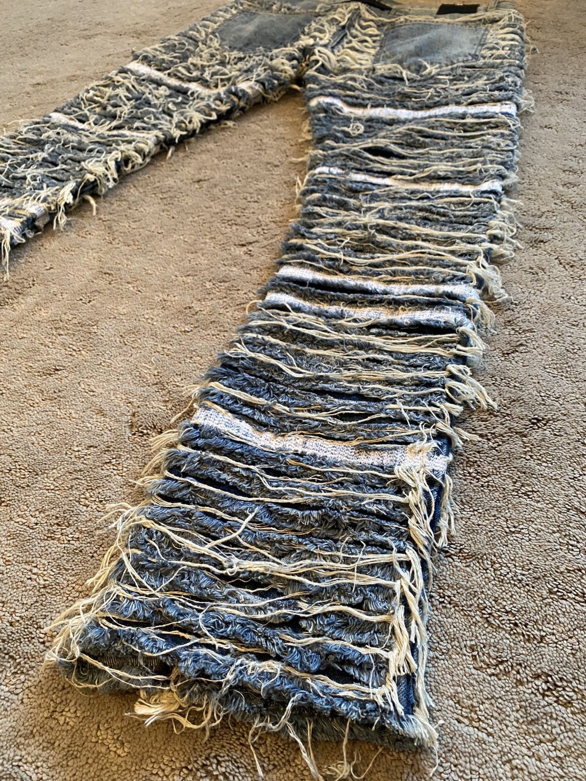 1017 ALYX 9SM 1017 ALYX 9SM Blackmeans Frayed Denim Size US 32 / EU 48 - 5 Thumbnail