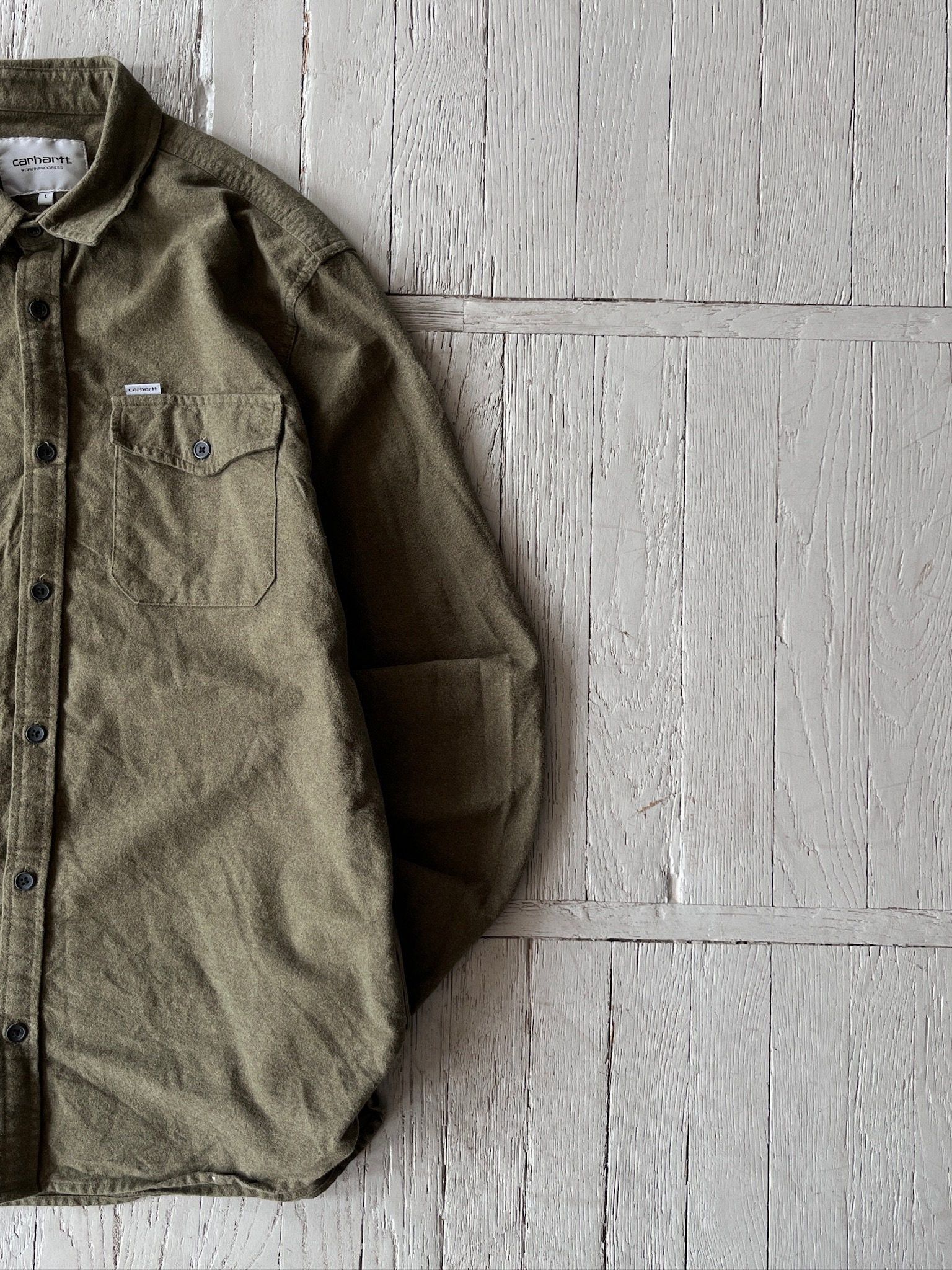 Carhartt Carhartt WIP Collared Button Up Utility Style Shirt Size US L / EU 52-54 / 3 - 2 Thumbnail