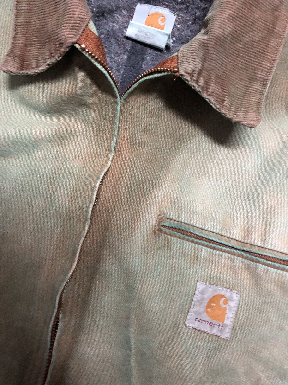 Carhartt Carhartt Detroit jacket large pistachio brown large Size US L / EU 52-54 / 3 - 5 Thumbnail