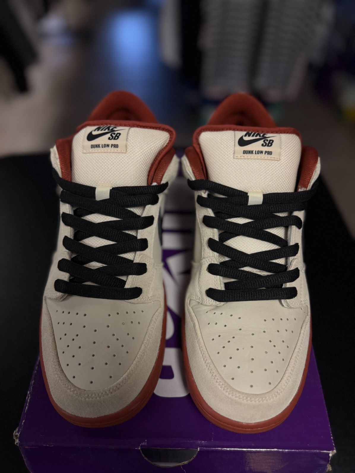 Nike Size 11 - Nike Dunk SB Low Muslin “Hennessy” 2020 Size US 11 / EU 44 - 5 Thumbnail