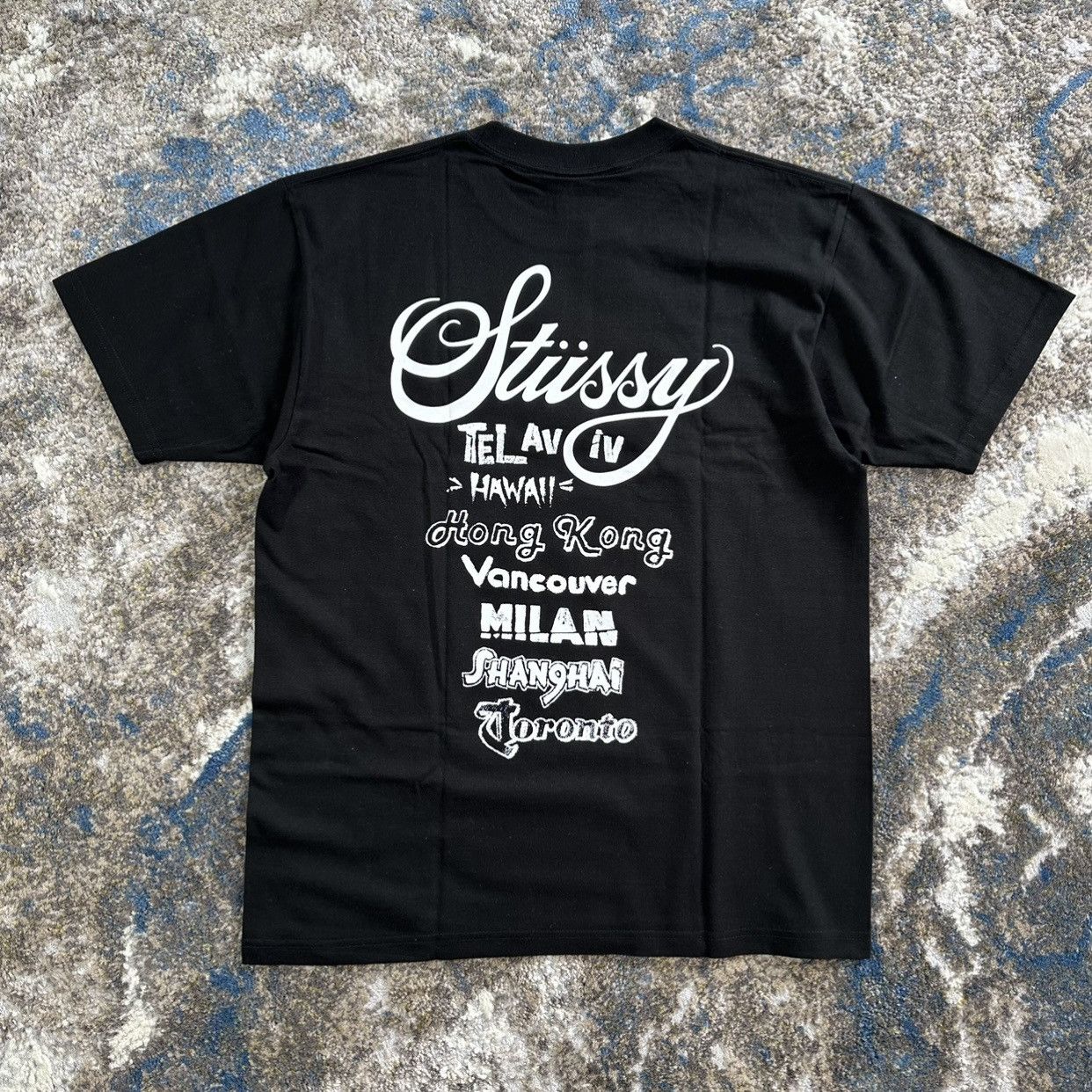 Stussy STUSSY TOUR TEE Size US M / EU 48-50 / 2 - 2 Thumbnail