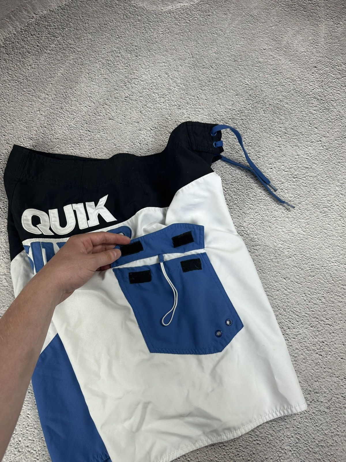 Quiksilver Vintage Quiksilver Baggy Short Big Logo Y2K Size US 34 / EU 50 - 4 Thumbnail
