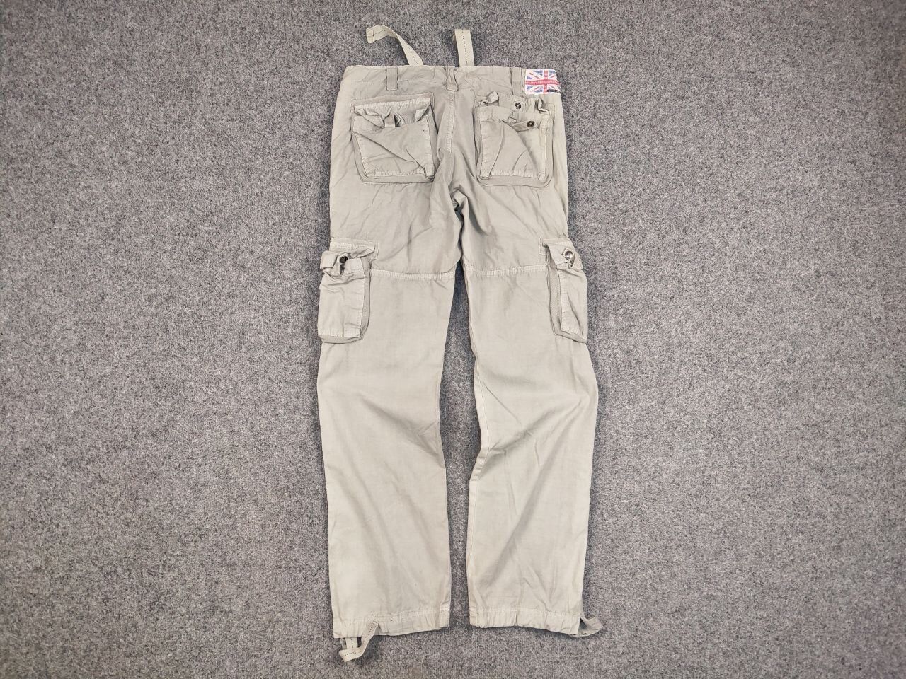 Japanese Brand Vintage 90's Japanese Cargo Trouser Pants Y2K Style Size US 32 / EU 48 - 9 Thumbnail
