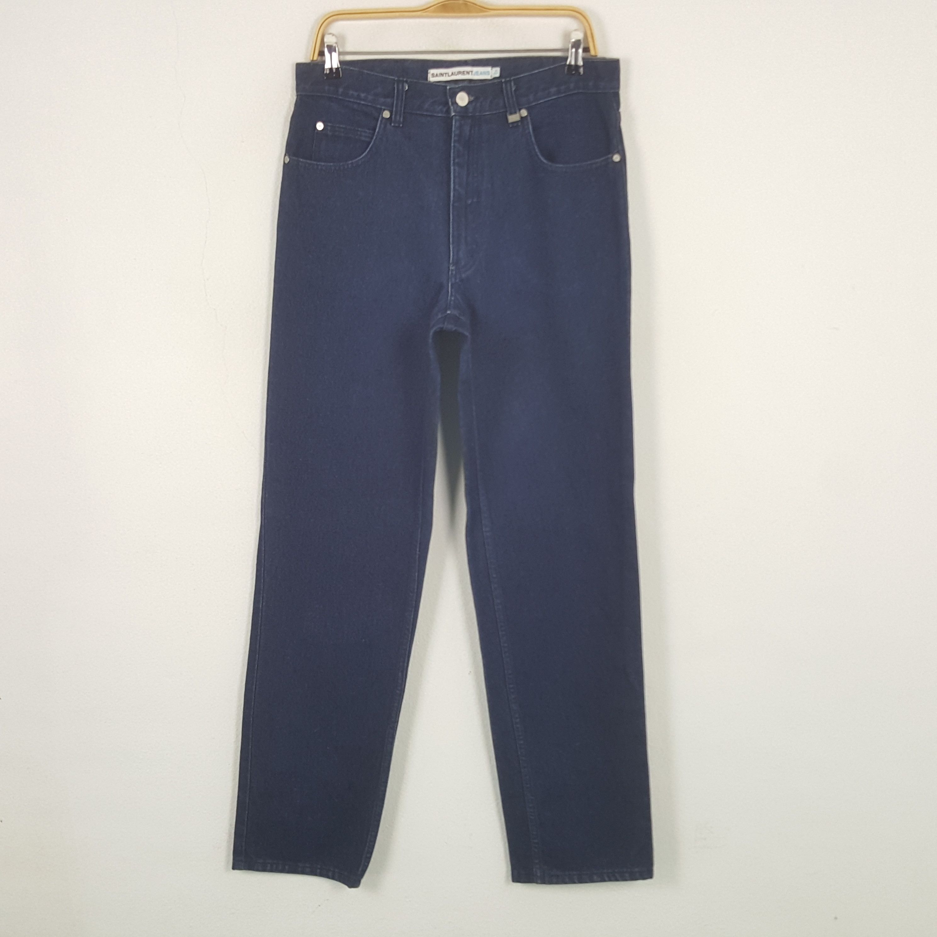 Vintage Vintage Saint Laurent Denim Jeans Size US 32 / EU 48 - 1 Thumbnail