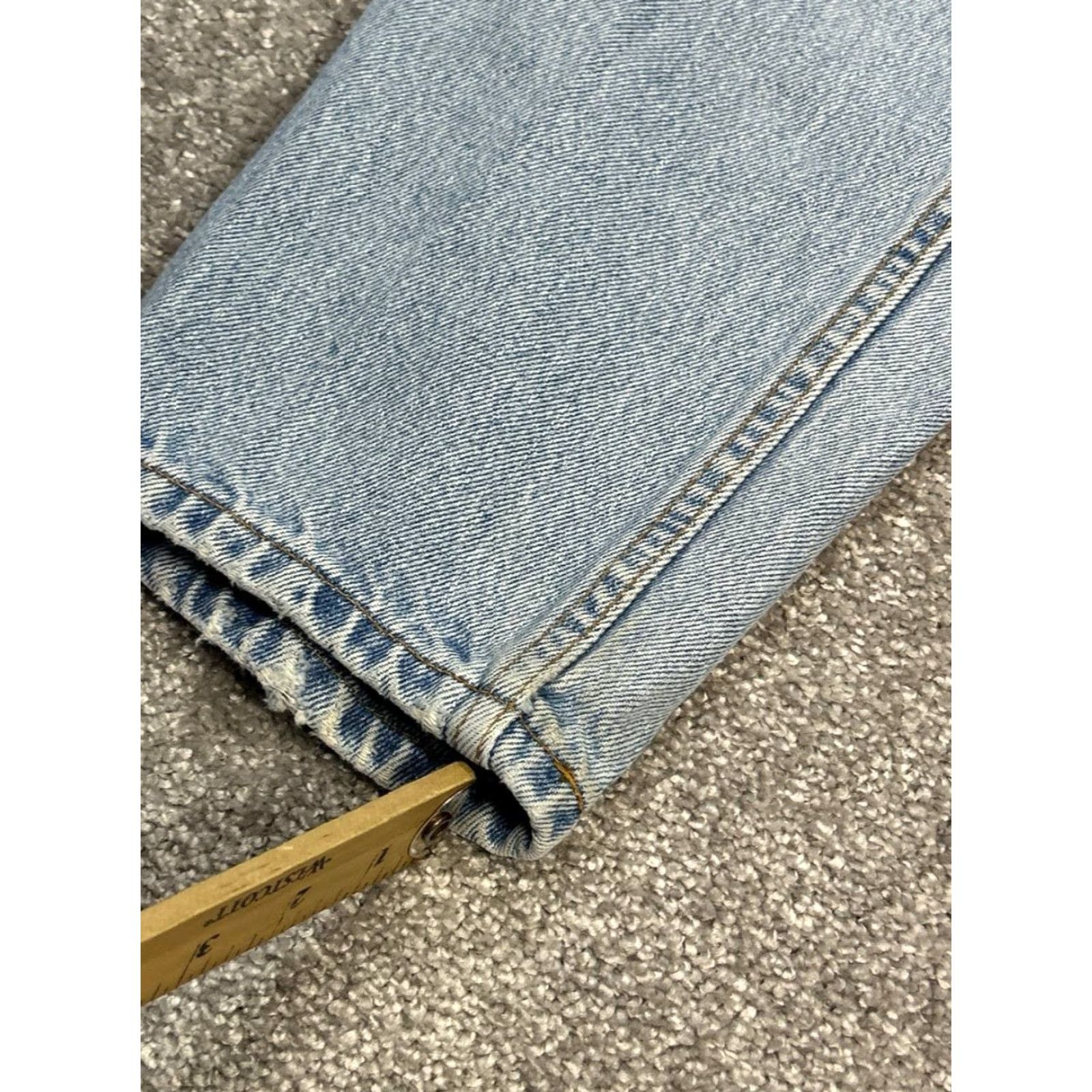 Levi's Levi's 550 Jeans Womens 14 Blue Denim 100% Cotton Relaxed Fit High Rise Tapered 30x29 Jeans Size 36" / US 14 / IT 50 - 7 Thumbnail
