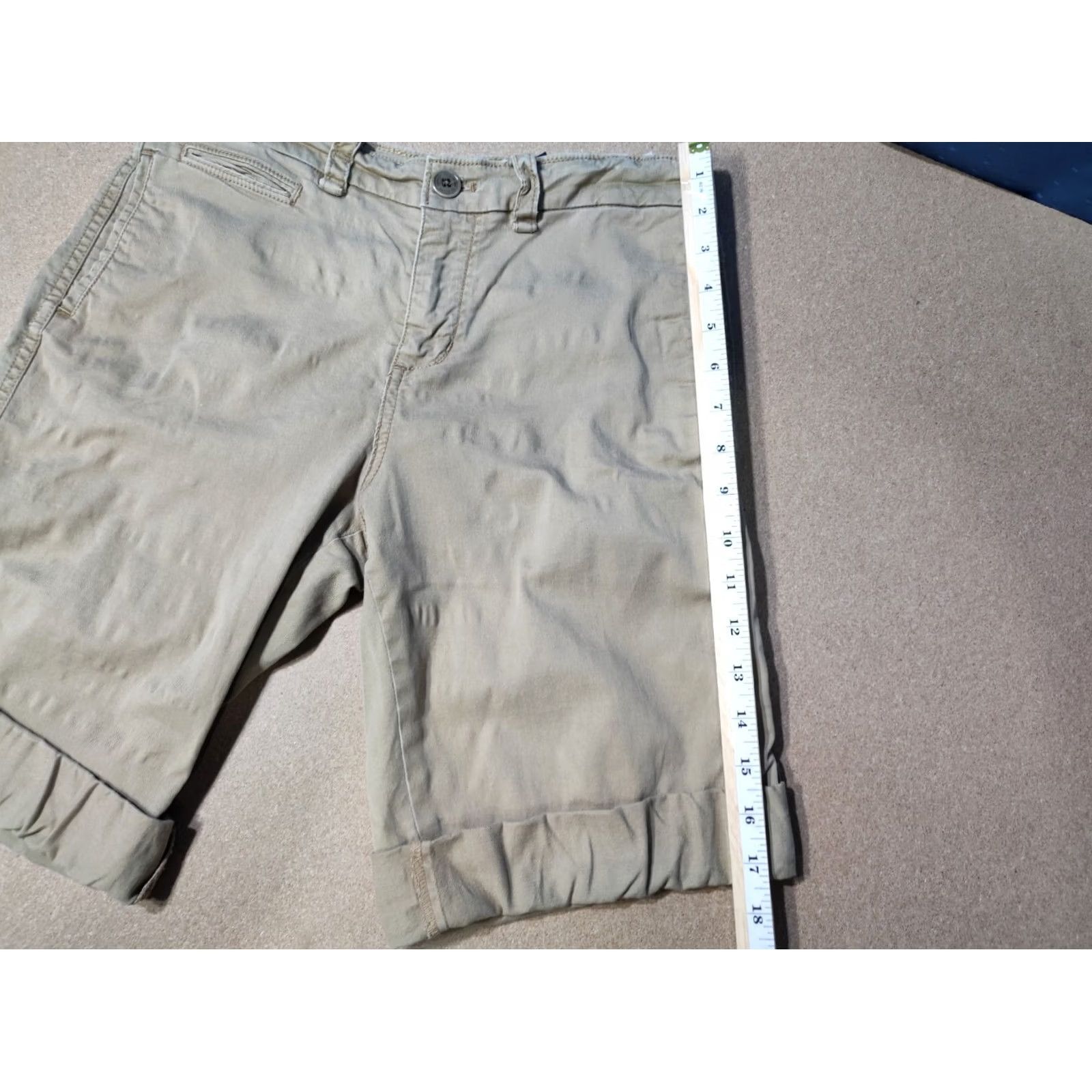 Polo Ralph Lauren Polo Ralph Lauren Vintage Chinos Womens Size 24 W24 Shorts Beige Pants Cuffed Size 42" / US 20 - 6 Thumbnail
