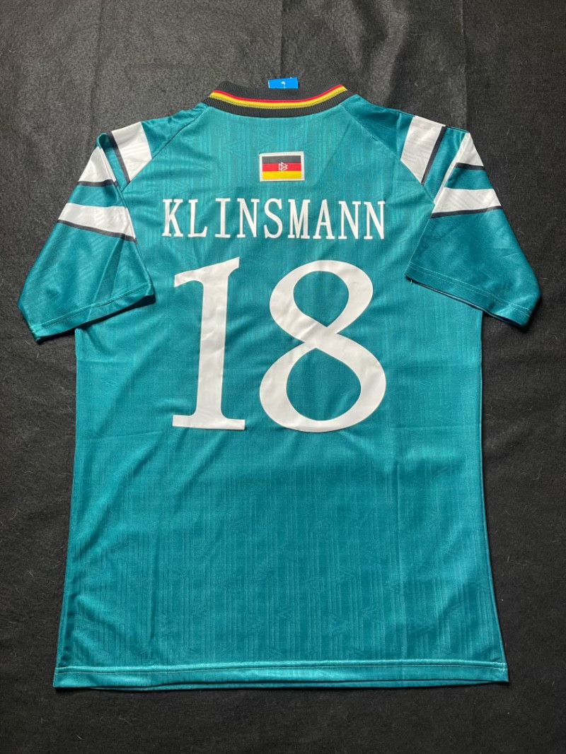 Vintage 1996 KLINSMANN German Away Soccer Jersey Size US L / EU 52-54 / 3 - 2 Thumbnail