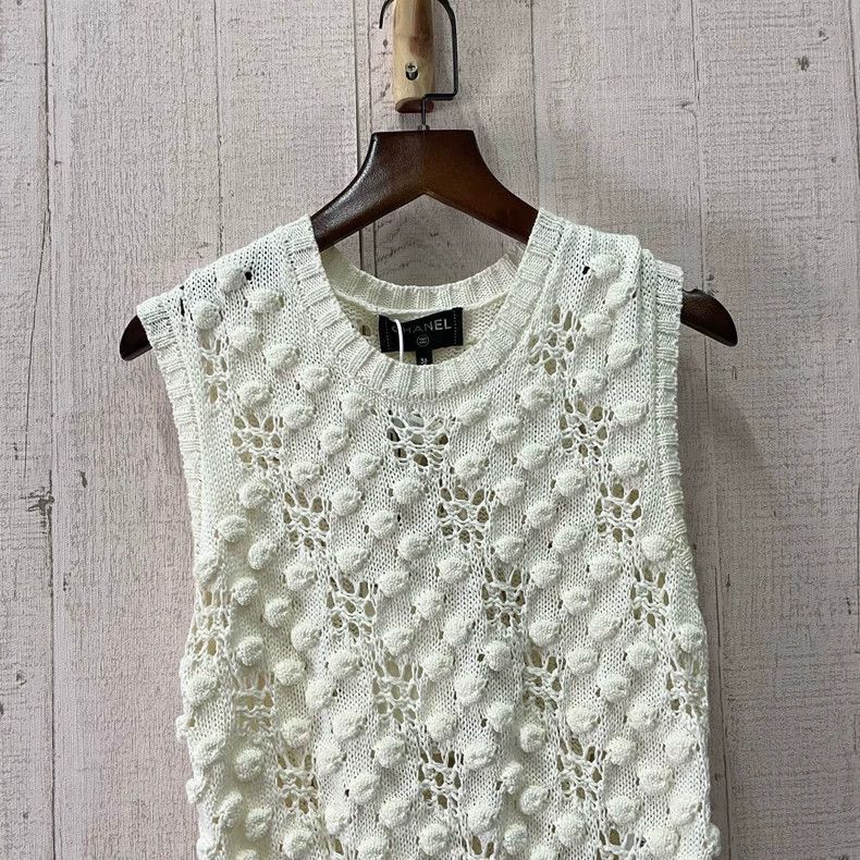 Chanel CHANEL Knitted Dress Size 36 Made in France -2505 Size US 36 / EU 52 - 3 Thumbnail