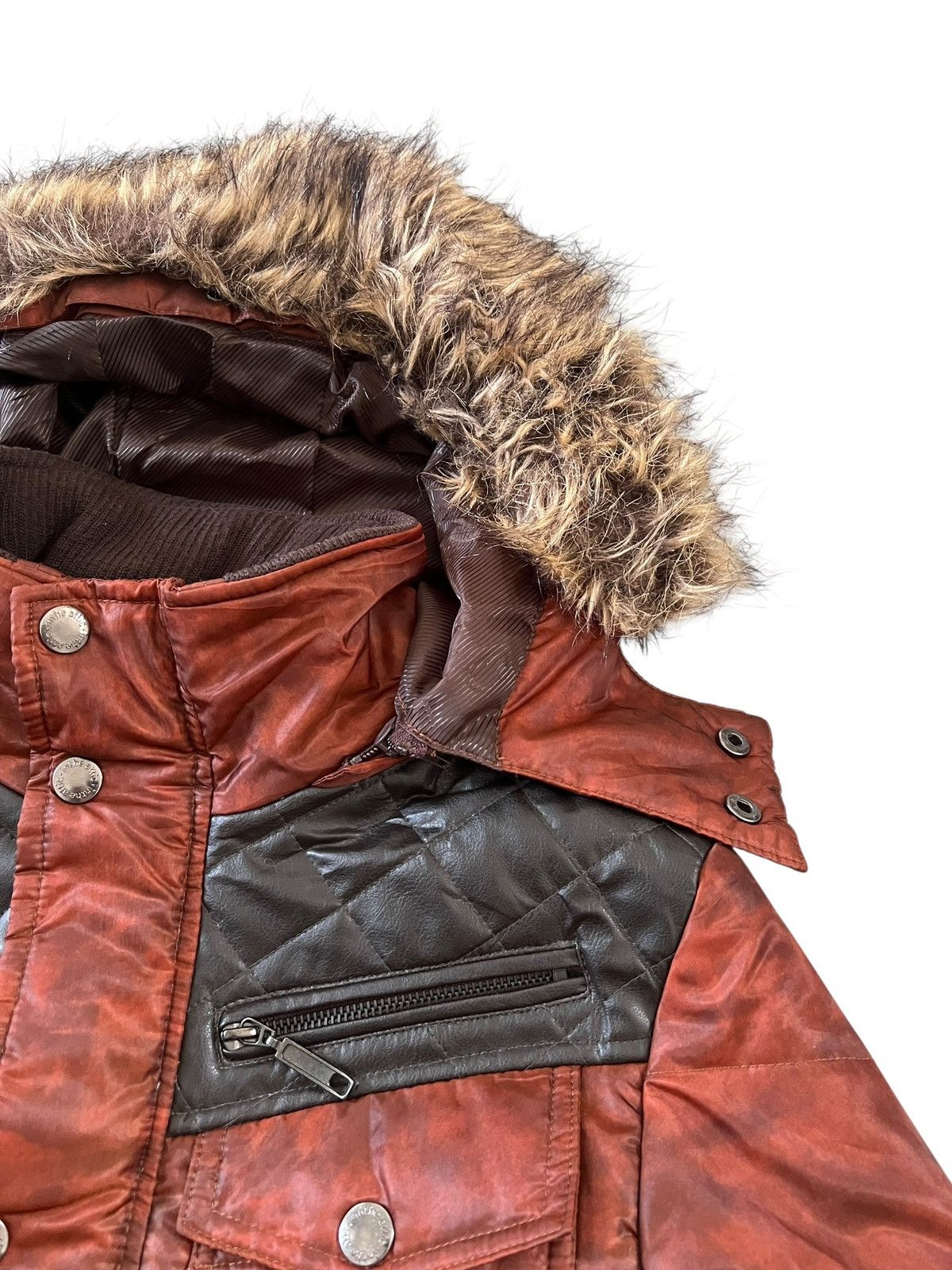 In The Attic In The Attic Puffer Jacket Fur Hooded Size US S / EU 44-46 / 1 - 7 Thumbnail
