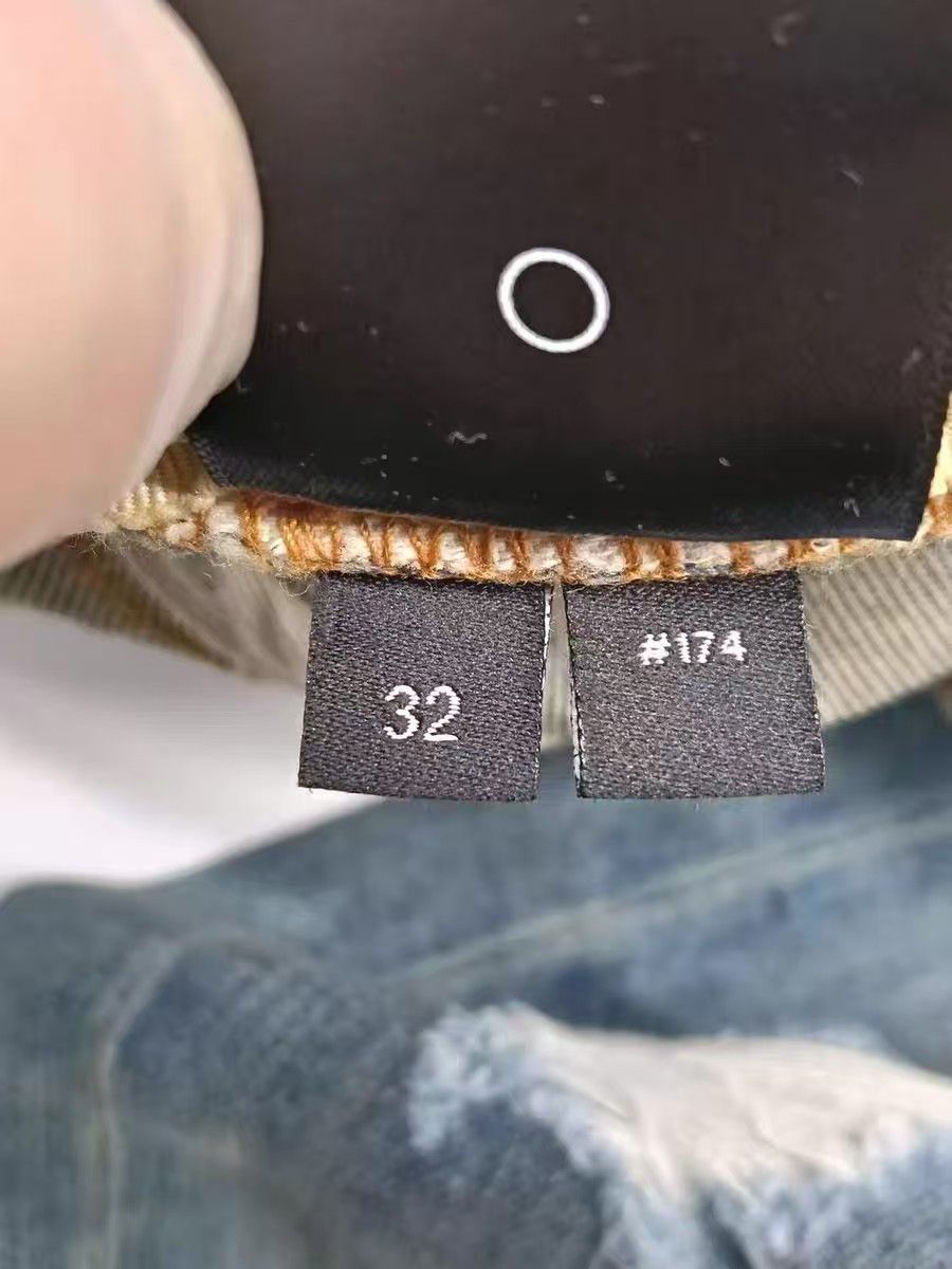 Amiri Amiri Size 32 Blue cattle jeans with holes in their knees Size US 32 / EU 48 - 11 Thumbnail