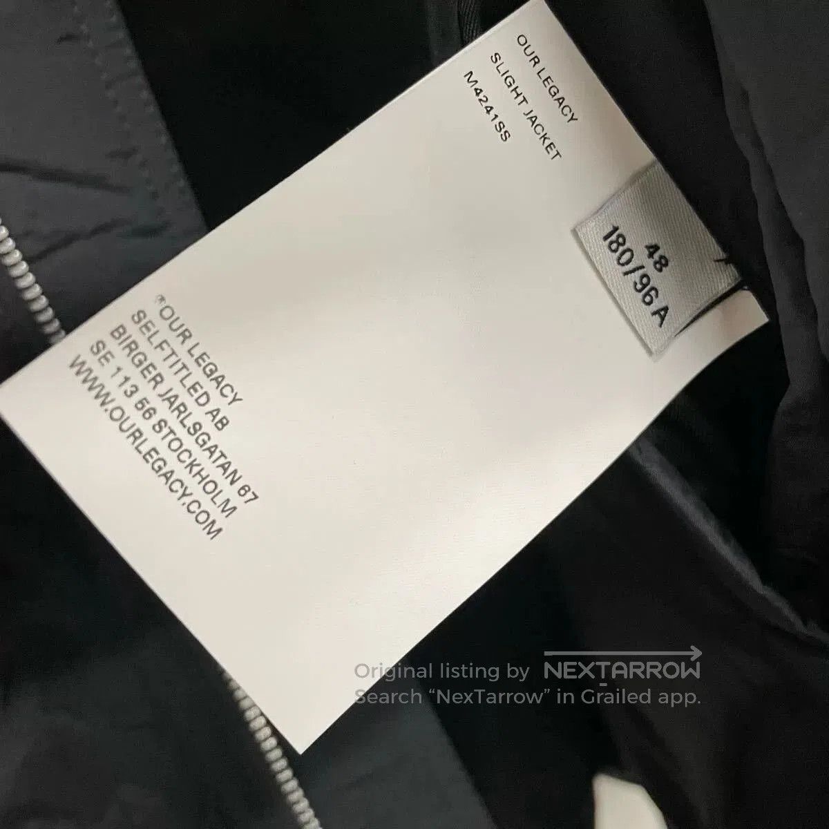 Our Legacy OUR LEGACY Black Casual Jacket. Size US M / EU 48-50 / 2 - 9 Thumbnail