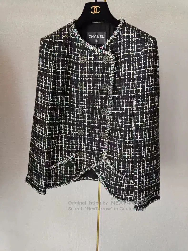 Other Chanel Tweed Jacket Coat. Size US S / EU 44-46 / 1 - 1 Thumbnail