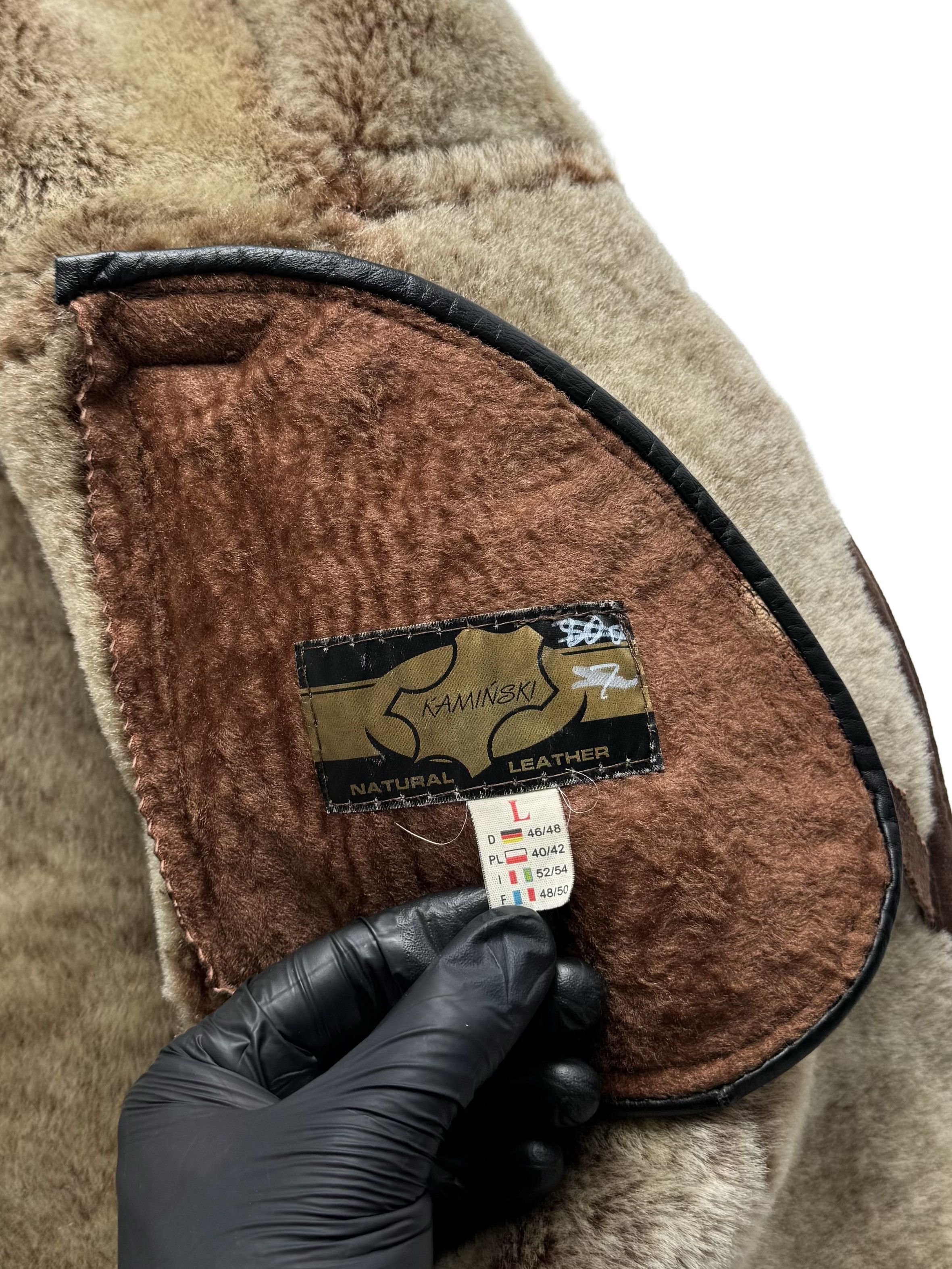 Vintage Vintage Real Sheepskin Coat Size L / US 10 / IT 46 - 12 Thumbnail