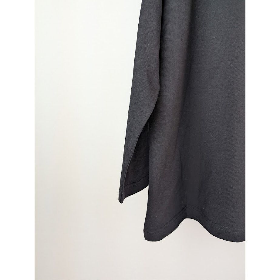 Balenciaga o1rshd1 Paris Vintage Jersey L/S T-Shirt in Black Size US L / EU 52-54 / 3 - 14 Thumbnail