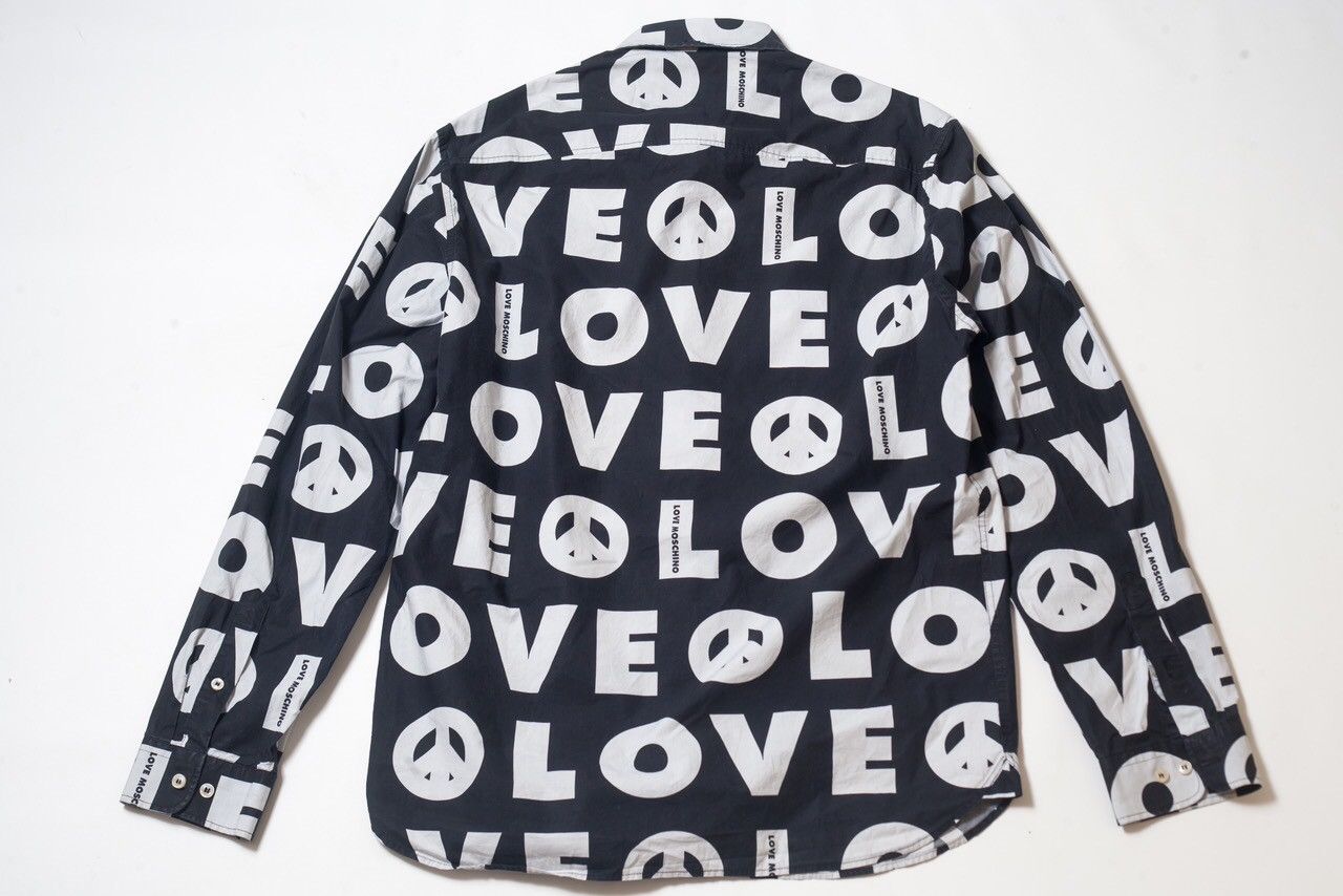 Moschino Love Moschino Monogram Shirt Size US L / EU 52-54 / 3 - 7 Thumbnail