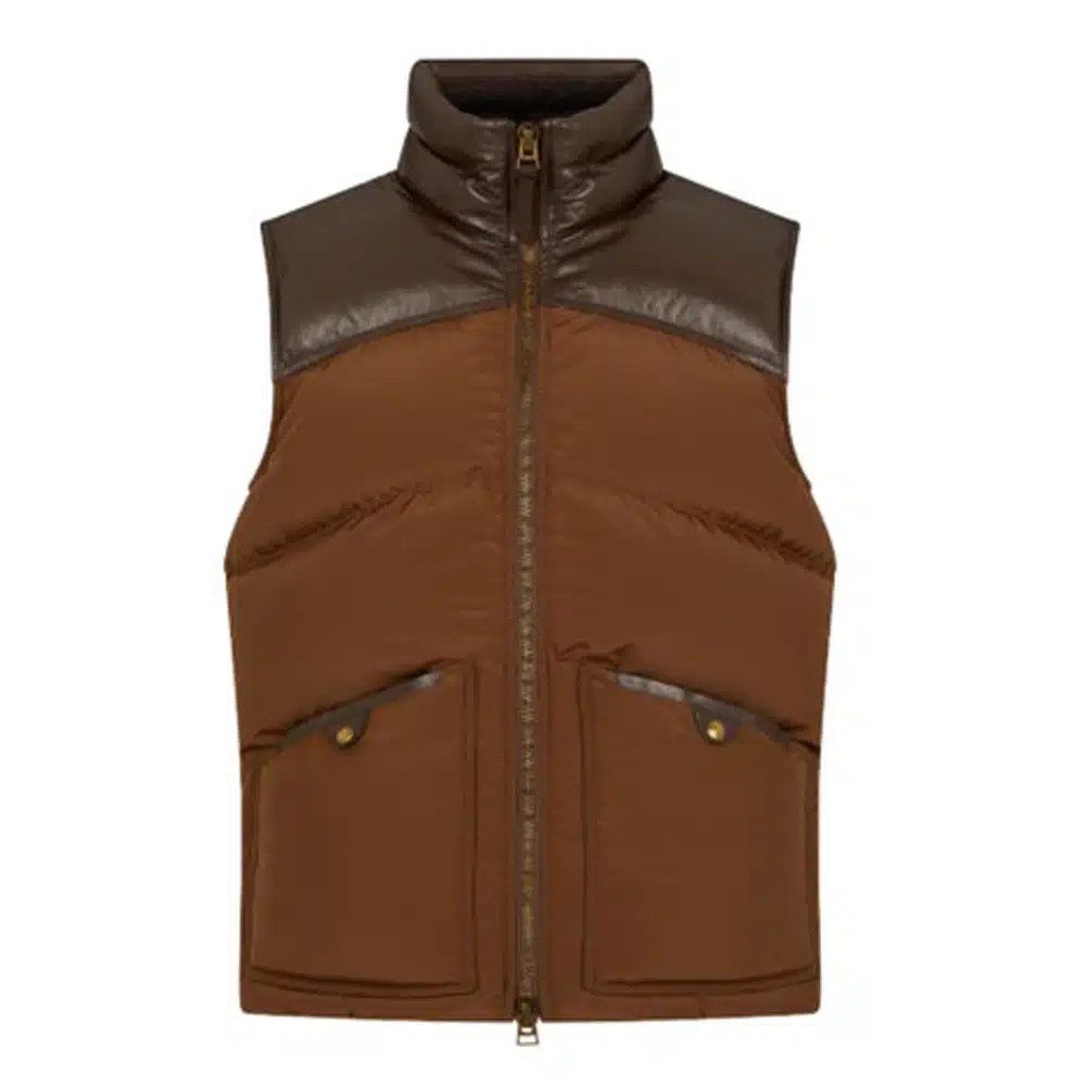 Tom Ford o1loc1c1024 OGD006 Outerwear Gilet Vest in Brown Size US M / EU 48-50 / 2 - 1 Preview