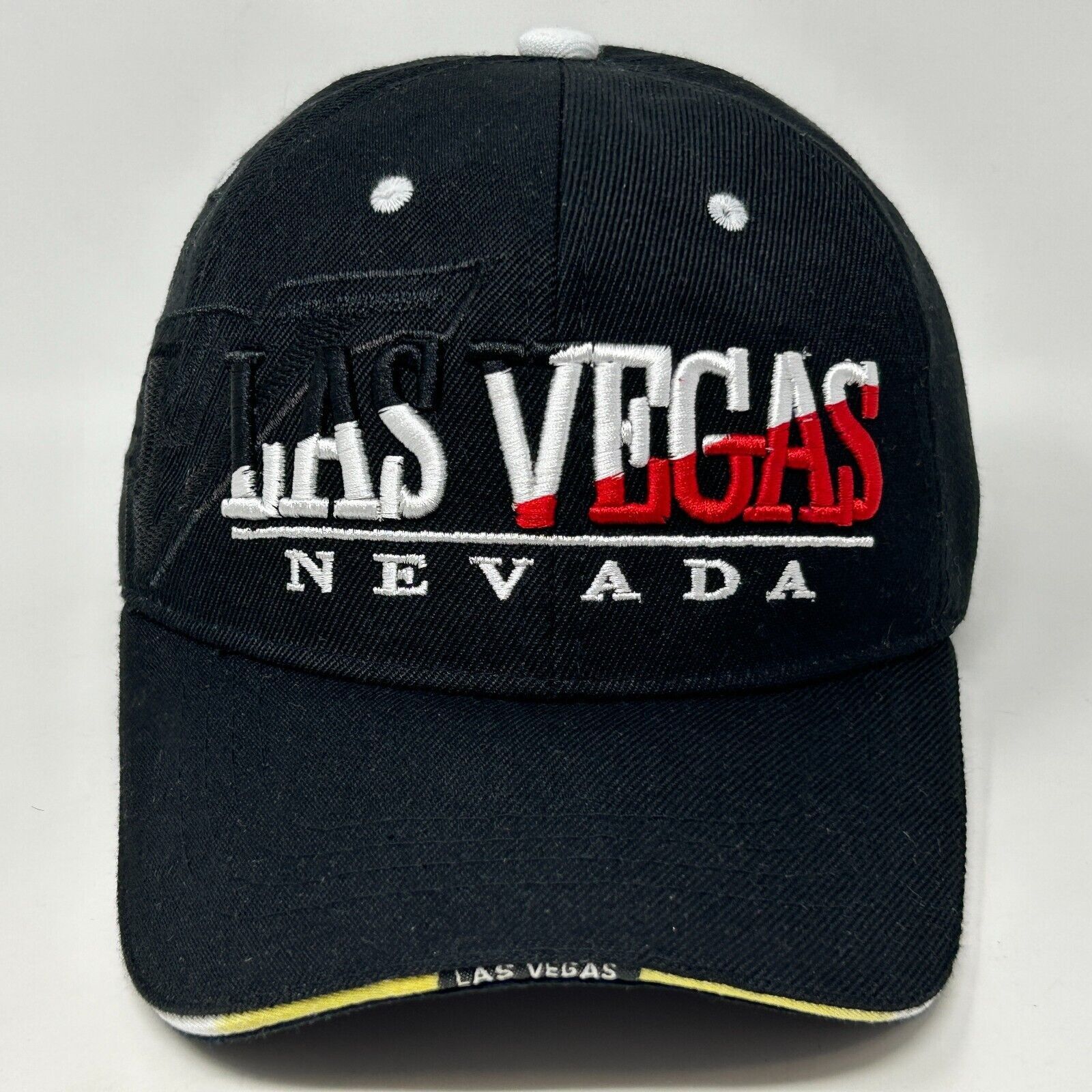 Other Las Vegas Nevada Hat Cap Black Casino Gambling Travel Size ONE SIZE - 10 Thumbnail