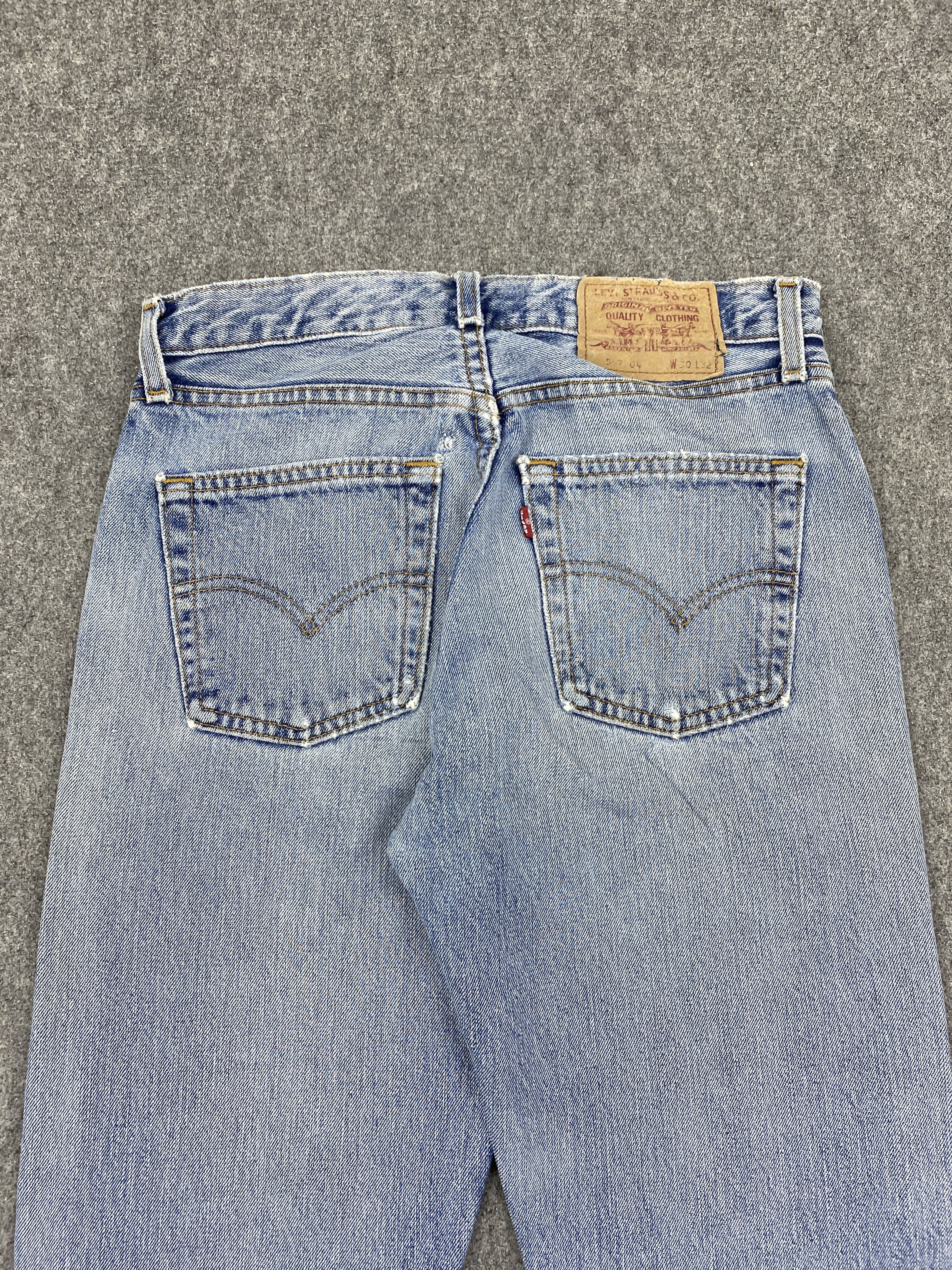 Levi's Vintage Levis 517-04 Button Fly Denim DP2741 Size US 31 - 4 Thumbnail