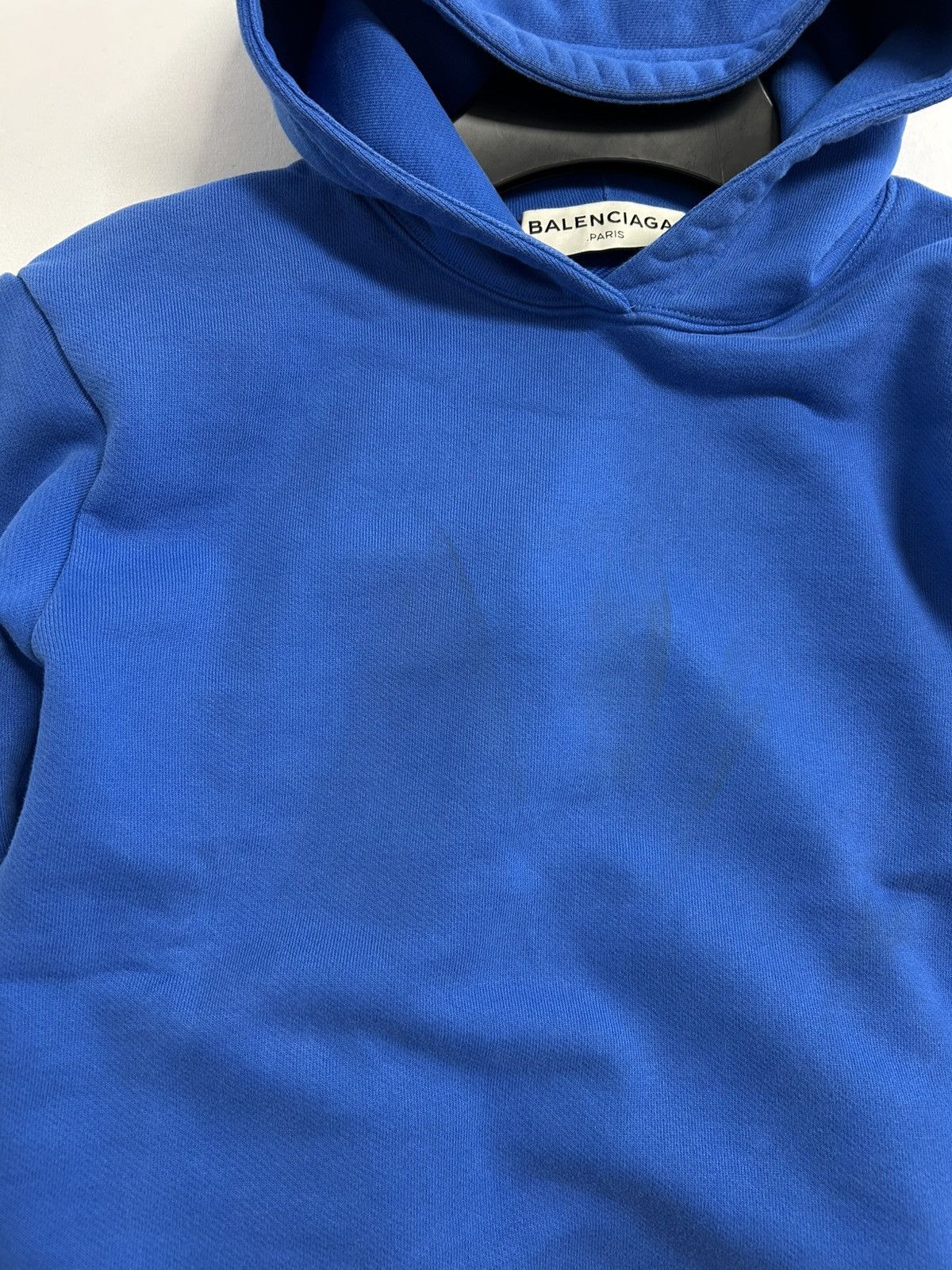 Balenciaga SS2016 Shoulder Pad Shrunk Fit Hoodie Size US XS / EU 42 / 0 - 6 Thumbnail