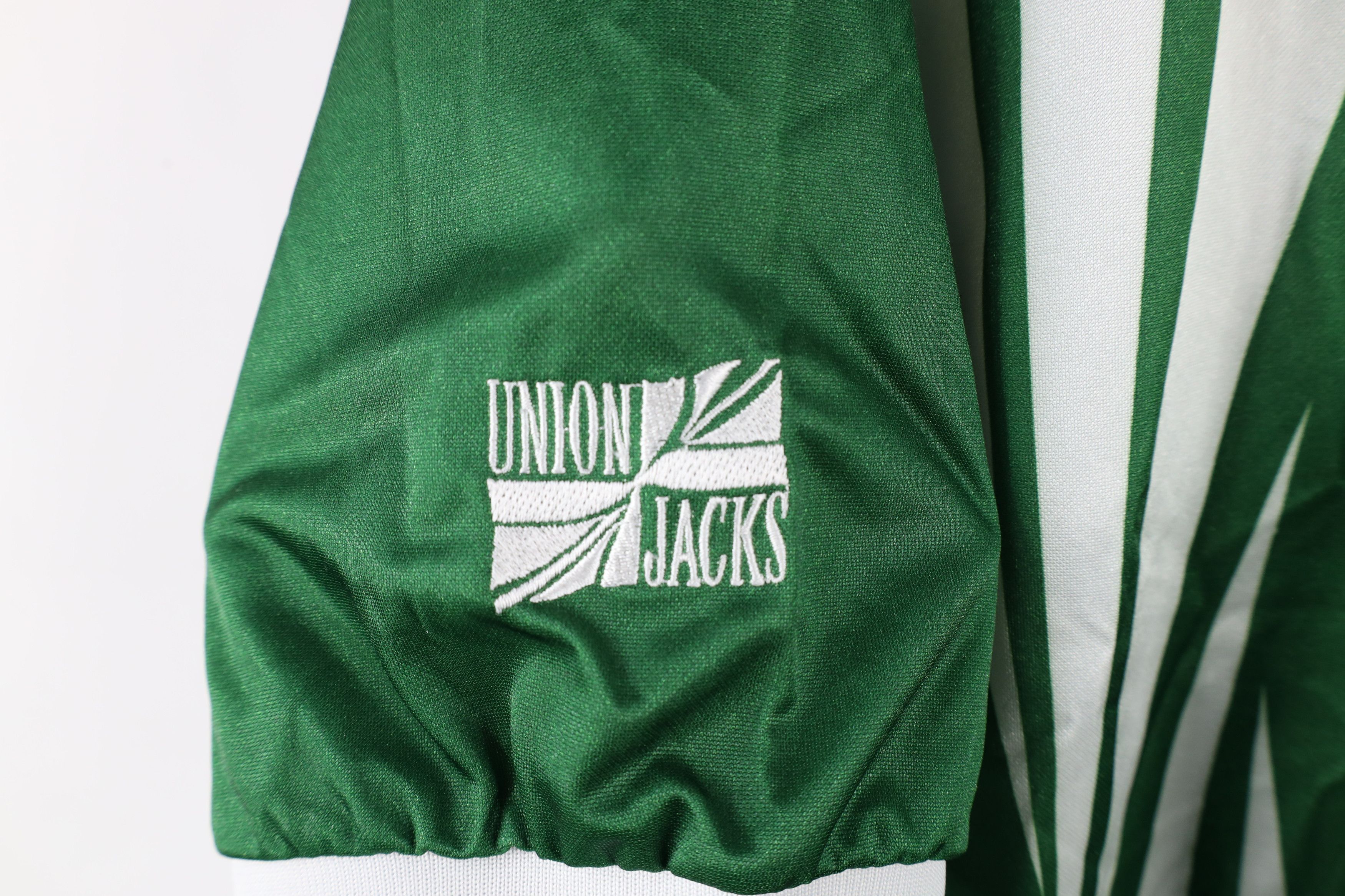 Vintage Vintage 90s Collared Short Sleeve Soccer Jersey Green White Size US L / EU 52-54 / 3 - 5 Thumbnail