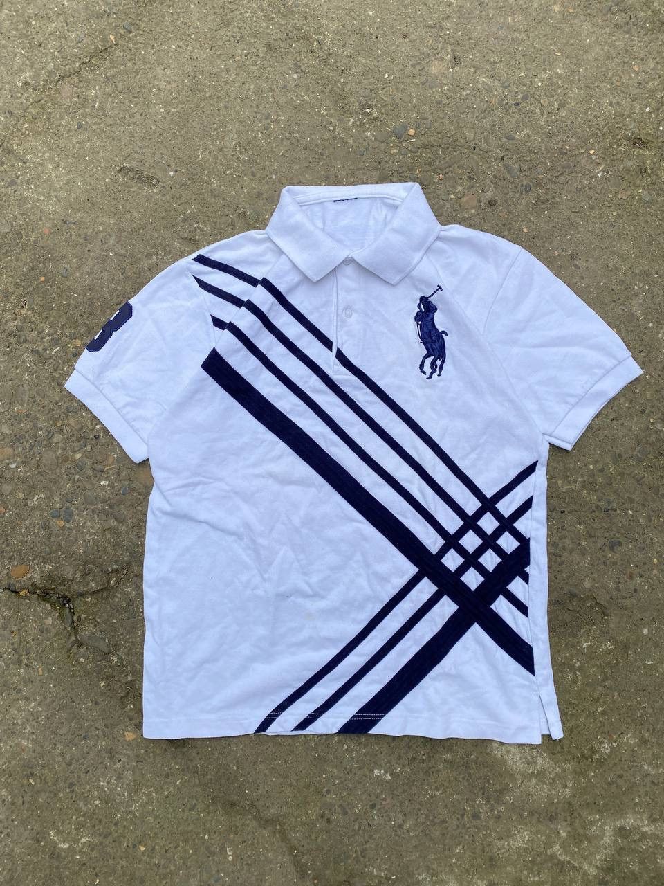 Polo Ralph Lauren × Vintage Polo Ralph Lauren vintage rugby polo jersey Size US M / EU 48-50 / 2 - 1 Thumbnail