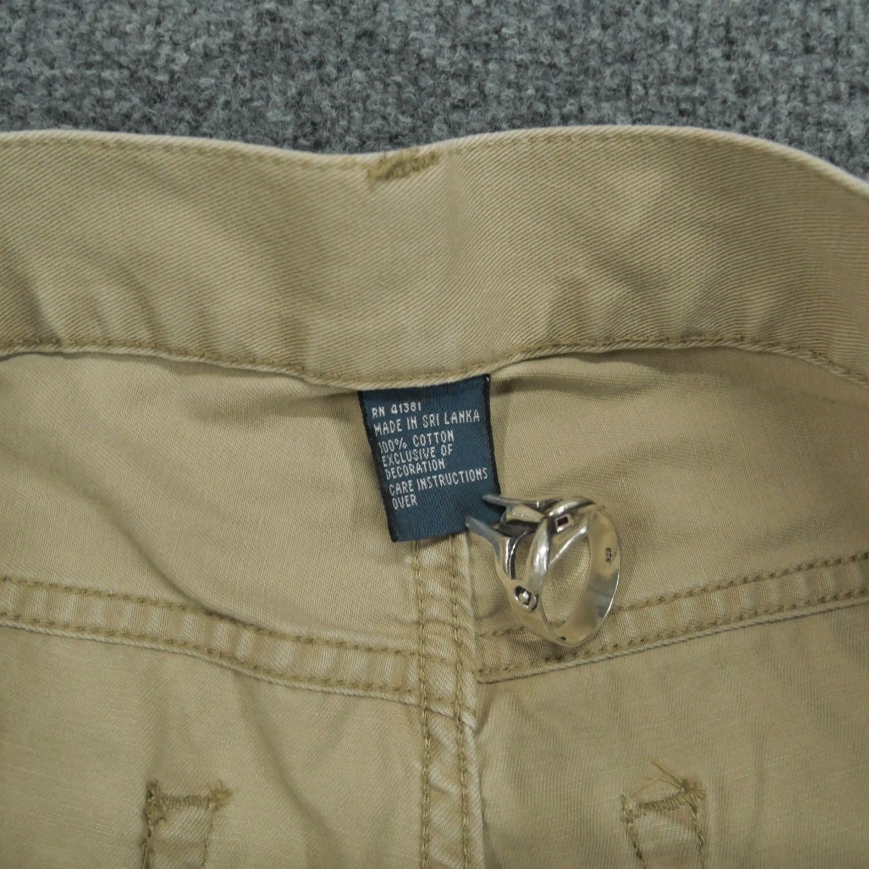 Polo Ralph Lauren Ralph Lauren Jeans Mens 34x29 Denim Pant Polo Casual Straight 5-Pocket Blue Leather Logo Pocket Size US S / EU 44-46 / 1 - 5 Thumbnail