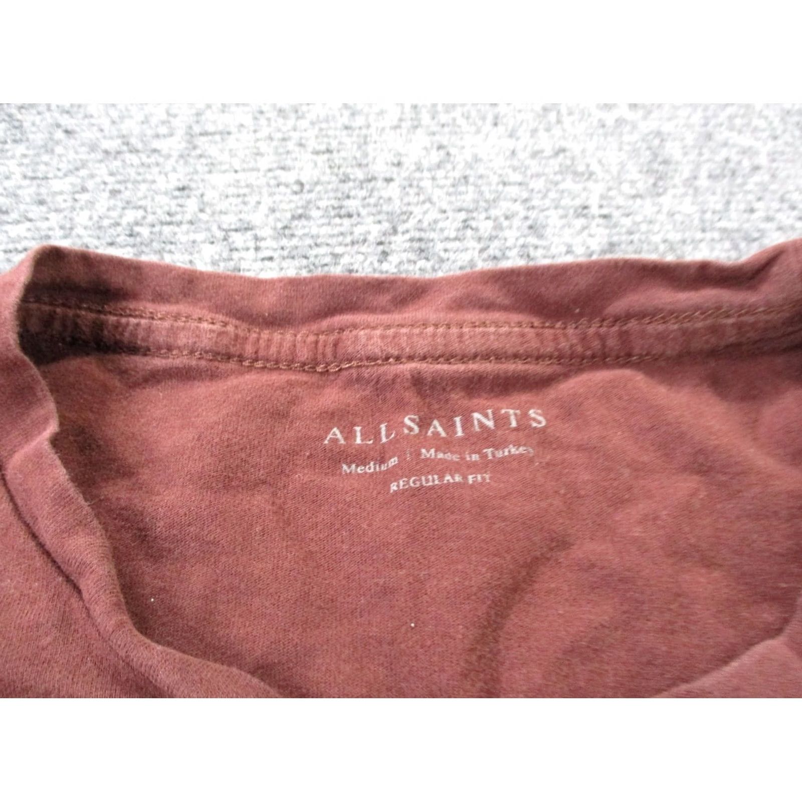 Allsaints All Saints Shirt Mens M Red Outdoors Lightweight Tee Casual Brace Tonic Logo Size US M / EU 48-50 / 2 - 6 Thumbnail