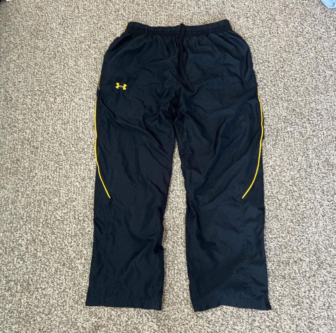 Under Armour Under Armor Track Pants - Black and Yellow Size US 36 / EU 52 - 1 Thumbnail