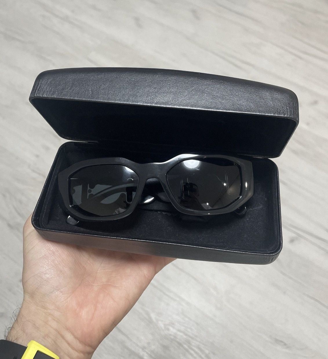 Versace VERSACE Medusa Logo Sunglasses 4361 Notorious BIG black Size ONE SIZE - 3 Thumbnail