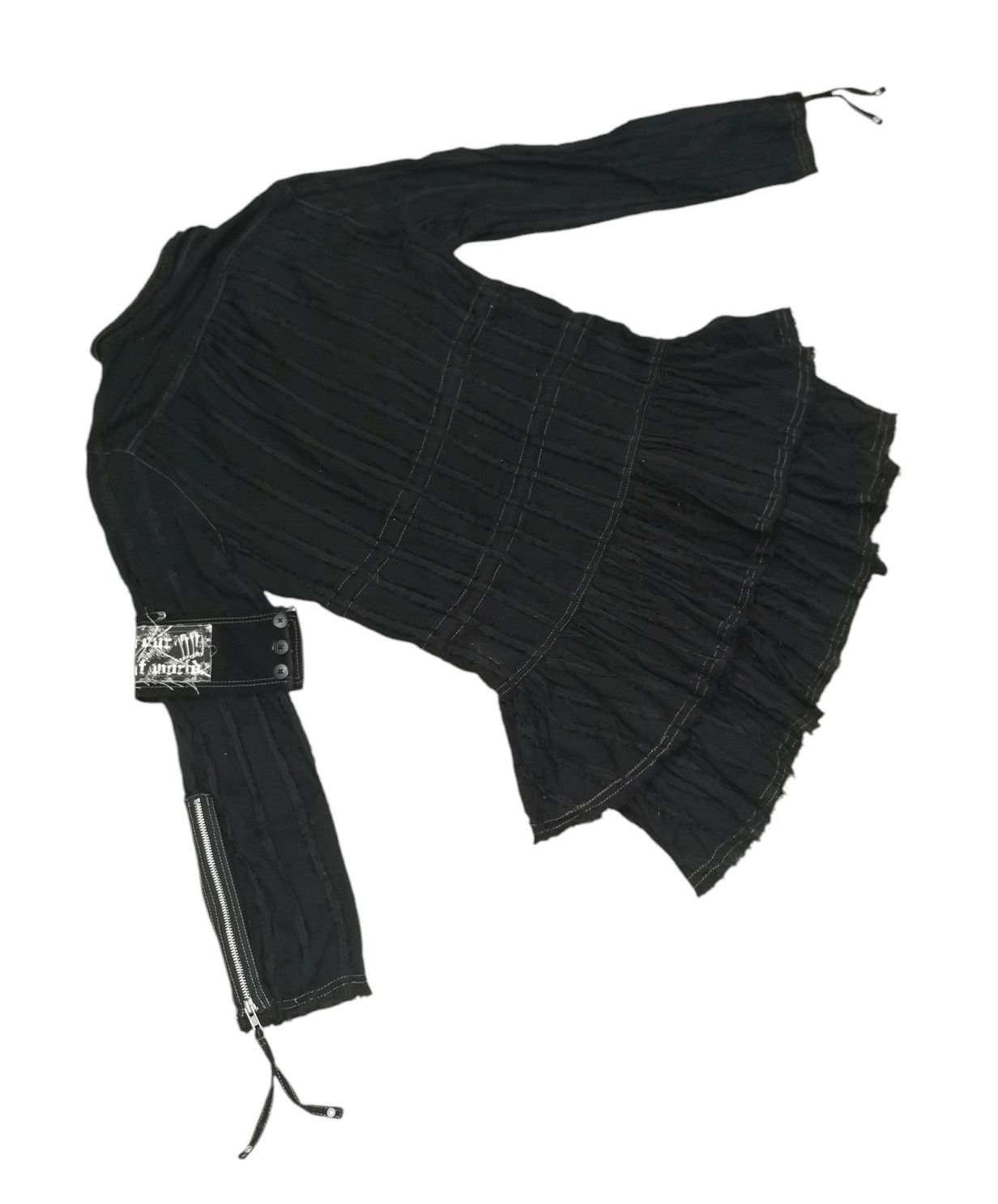 If Six Was Nine Algonquins Bondage Punk Gothic Light Jacket Size S / US 4 / IT 40 - 8 Thumbnail