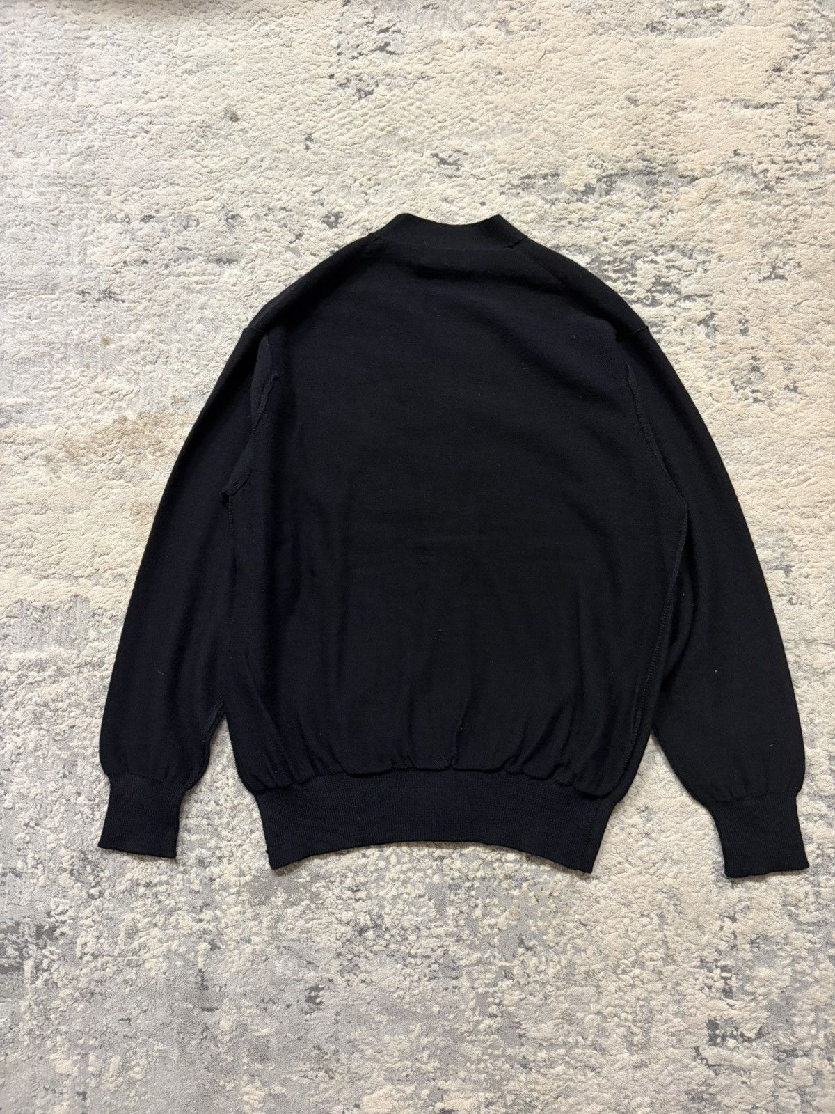 Comme des Garcons Homme Plus 1990 Wool Sweat Cardigan Button Up Size US M / EU 48-50 / 2 - 6 Thumbnail