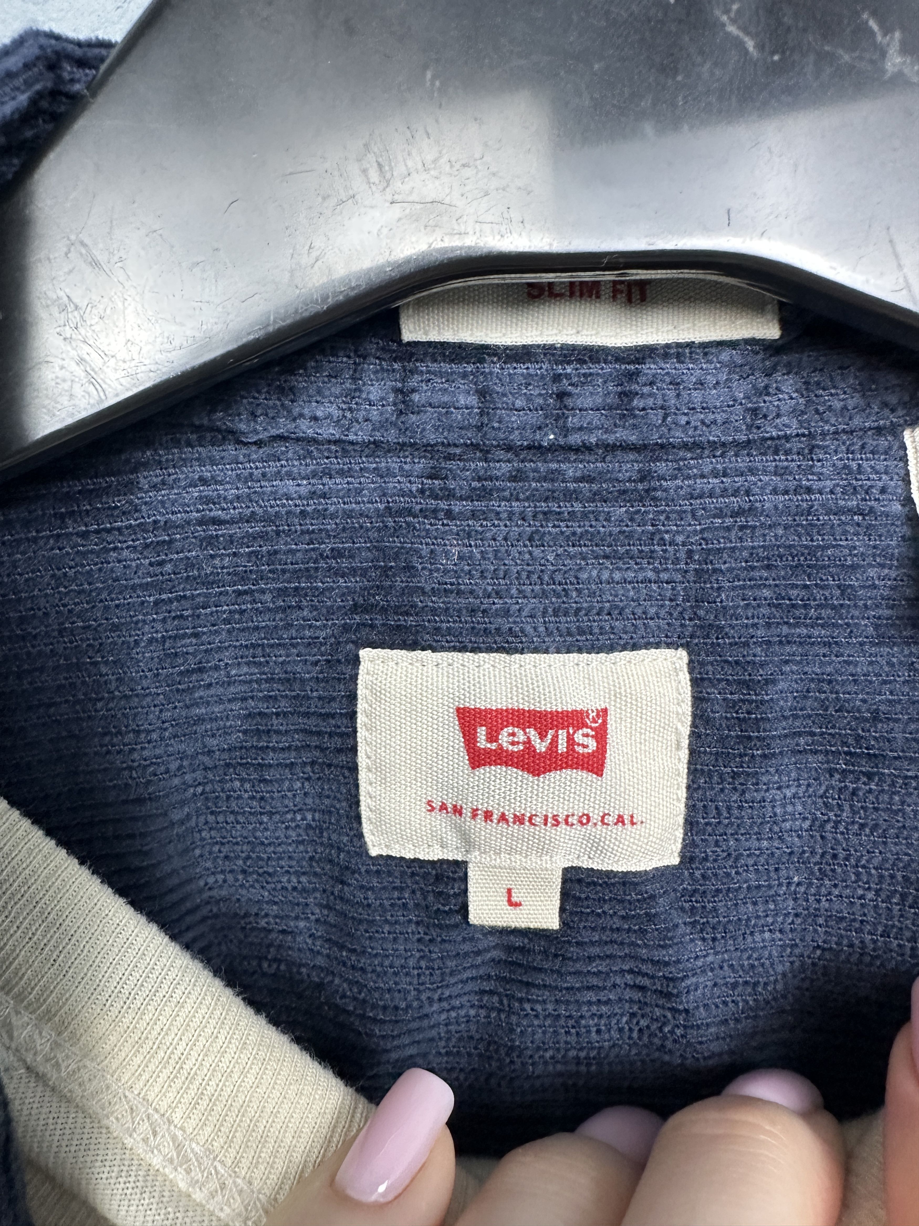 Levi's Levi's Mens Corduroy Flannel Shirt Size US L / EU 52-54 / 3 - 4 Thumbnail