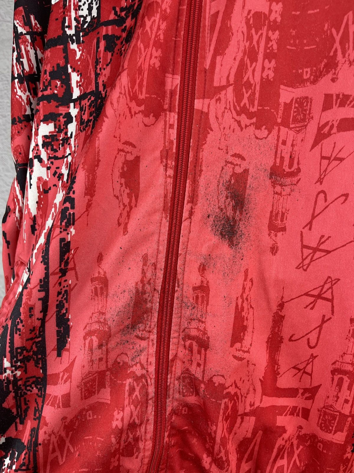 Umbro Umbro FC Ajax vintage 90s allover print track top jacket Size US XL / EU 56 / 4 - 9 Thumbnail