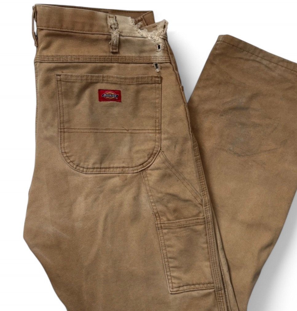 Dickies × Vintage Vintage Distressed Dickies Carpenter Pants Size US 33 - 8 Thumbnail