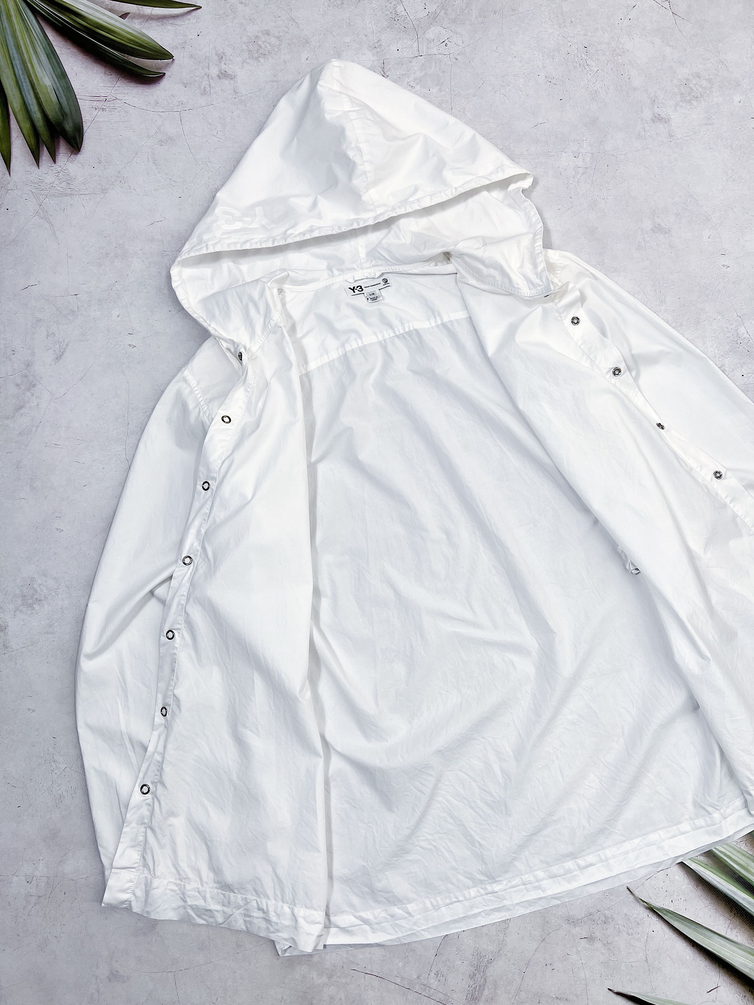 Adidas × Yohji Yamamoto Adidas x Yohji Yamamoto Overshirt with Hooded Size US L / EU 52-54 / 3 - 5 Thumbnail
