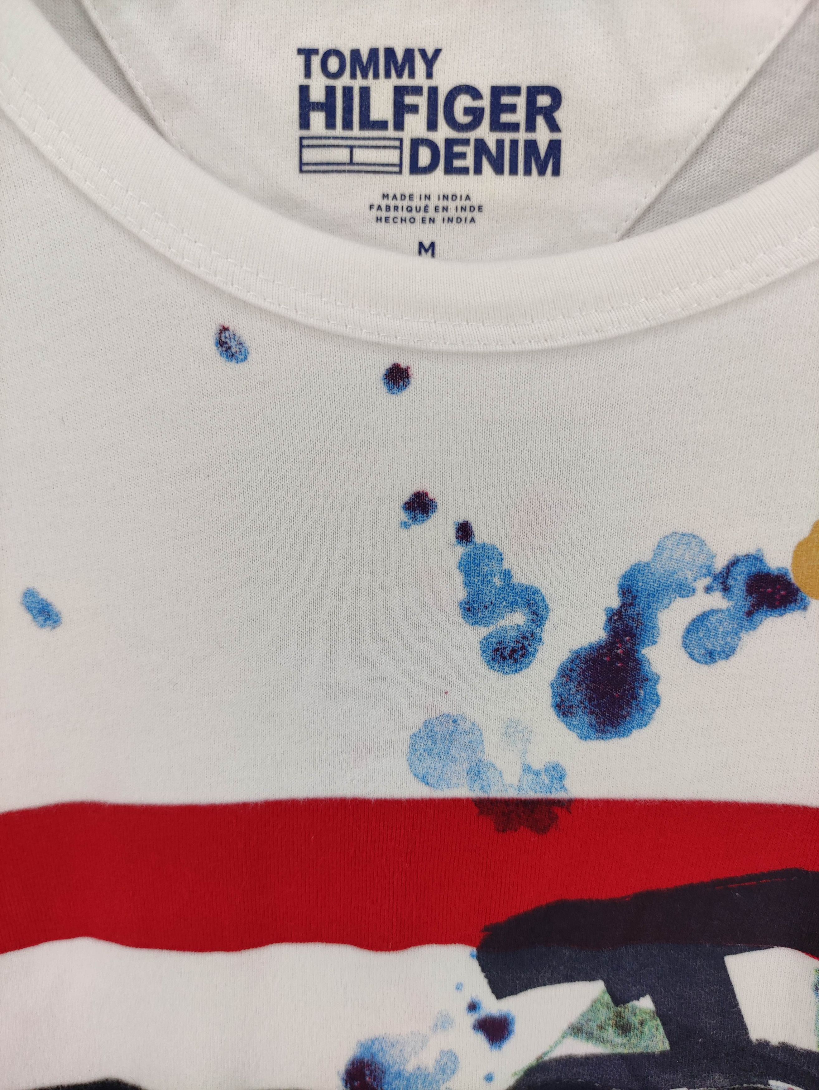 Tommy Hilfiger Tommy Hilfiger Big Logo Tee Tshirt Size US M / EU 48-50 / 2 - 4 Thumbnail