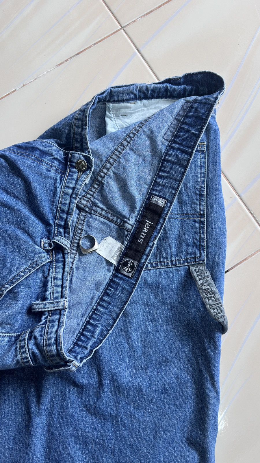 Levi's 🔥VERY RARE🔥 VINTAGE LEVI’S X SILVERTAB DOUBLE FRONT POCKET Size US 40 / EU 56 - 5 Thumbnail