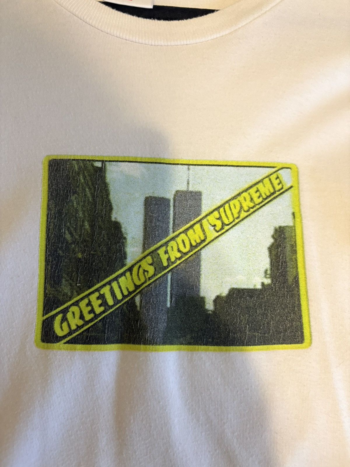 Supreme Supreme Greetings From NY T-Shirt - Spring/Summer 2019 Size US XL / EU 56 / 4 - 1 Thumbnail