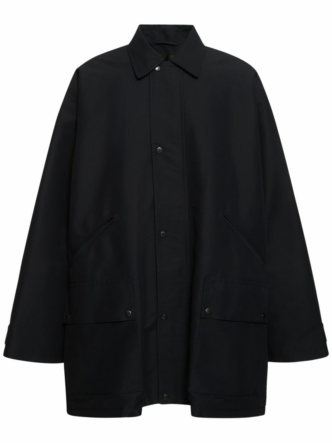 Balenciaga o1la1rc1a1124 Parka in Navy Size US S / EU 44-46 / 1 - 1 Thumbnail