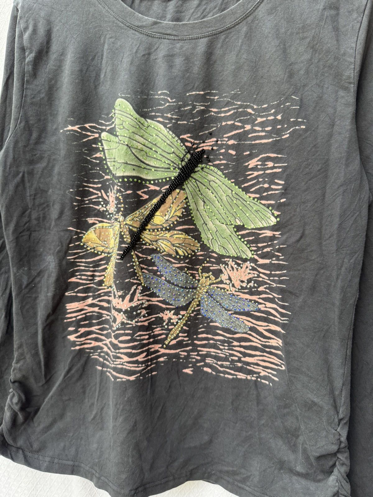 Hysteric Glamour Butterfly Japanese Style Longsleeve Size US M / EU 48-50 / 2 - 3 Thumbnail