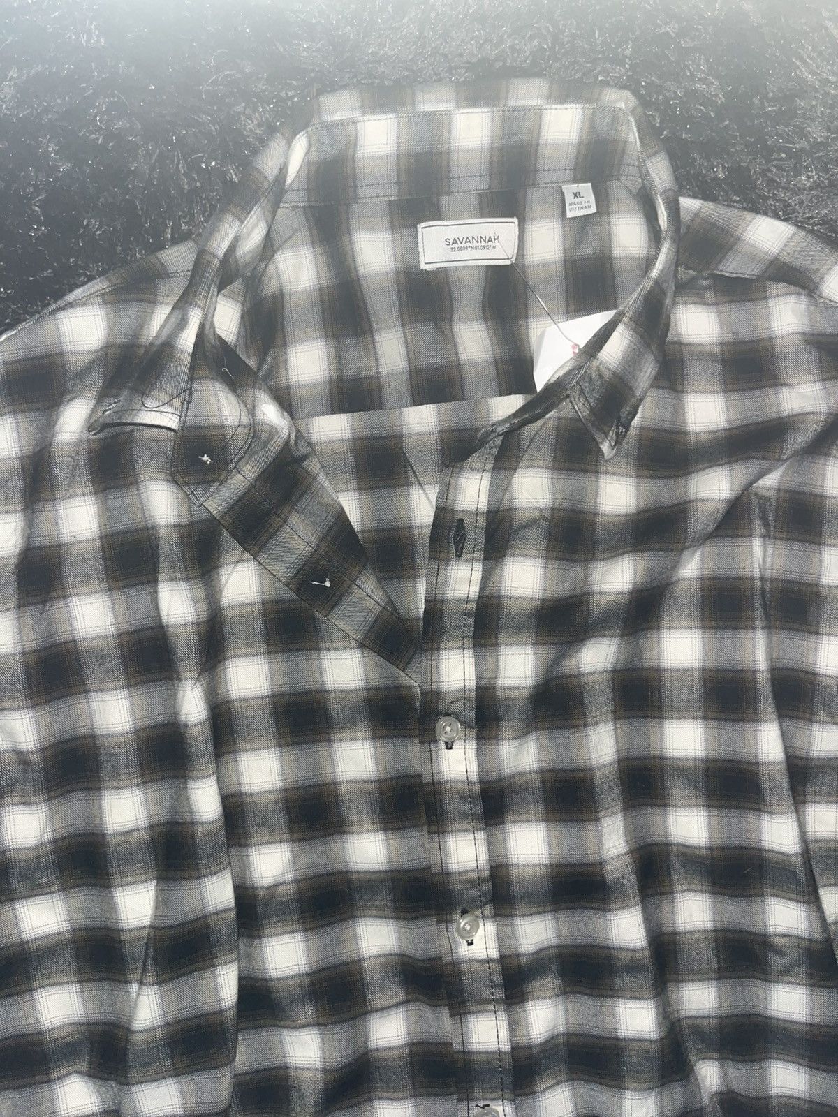 Other Vintage brown flannel Size US XL / EU 56 / 4 - 2 Thumbnail