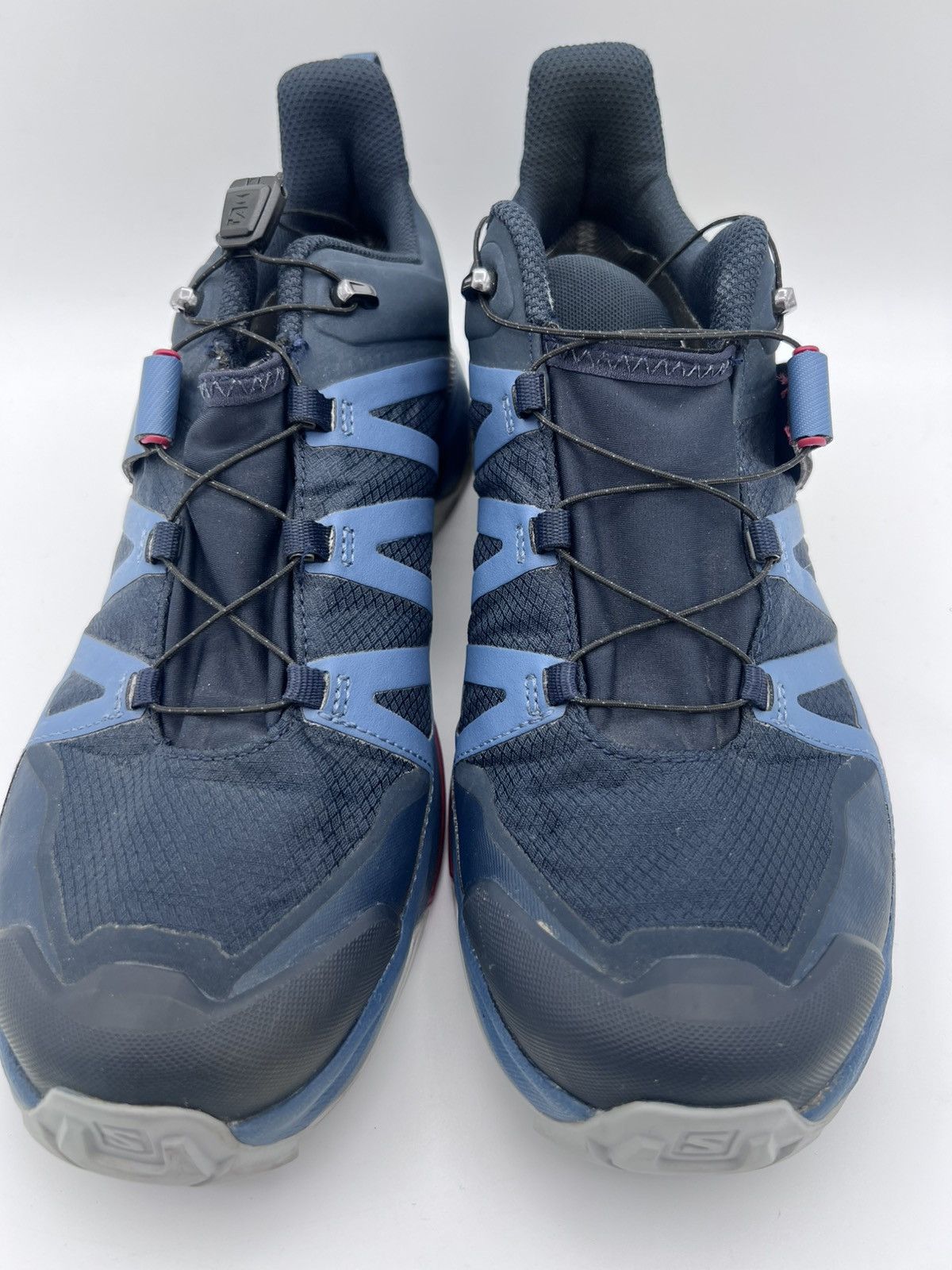 Salomon Salomon X Men's Ultra 4 Gore-TEX Hiking Shoes Carbon/Bering Size US 10 / EU 43 - 3 Thumbnail